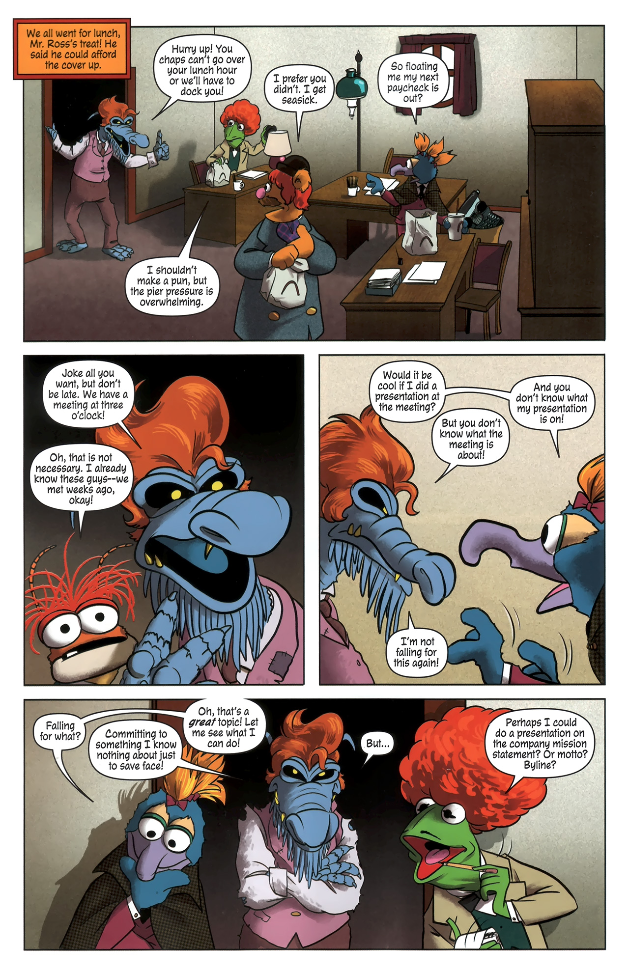 Read online Muppet Sherlock Holmes comic -  Issue #3 - 14