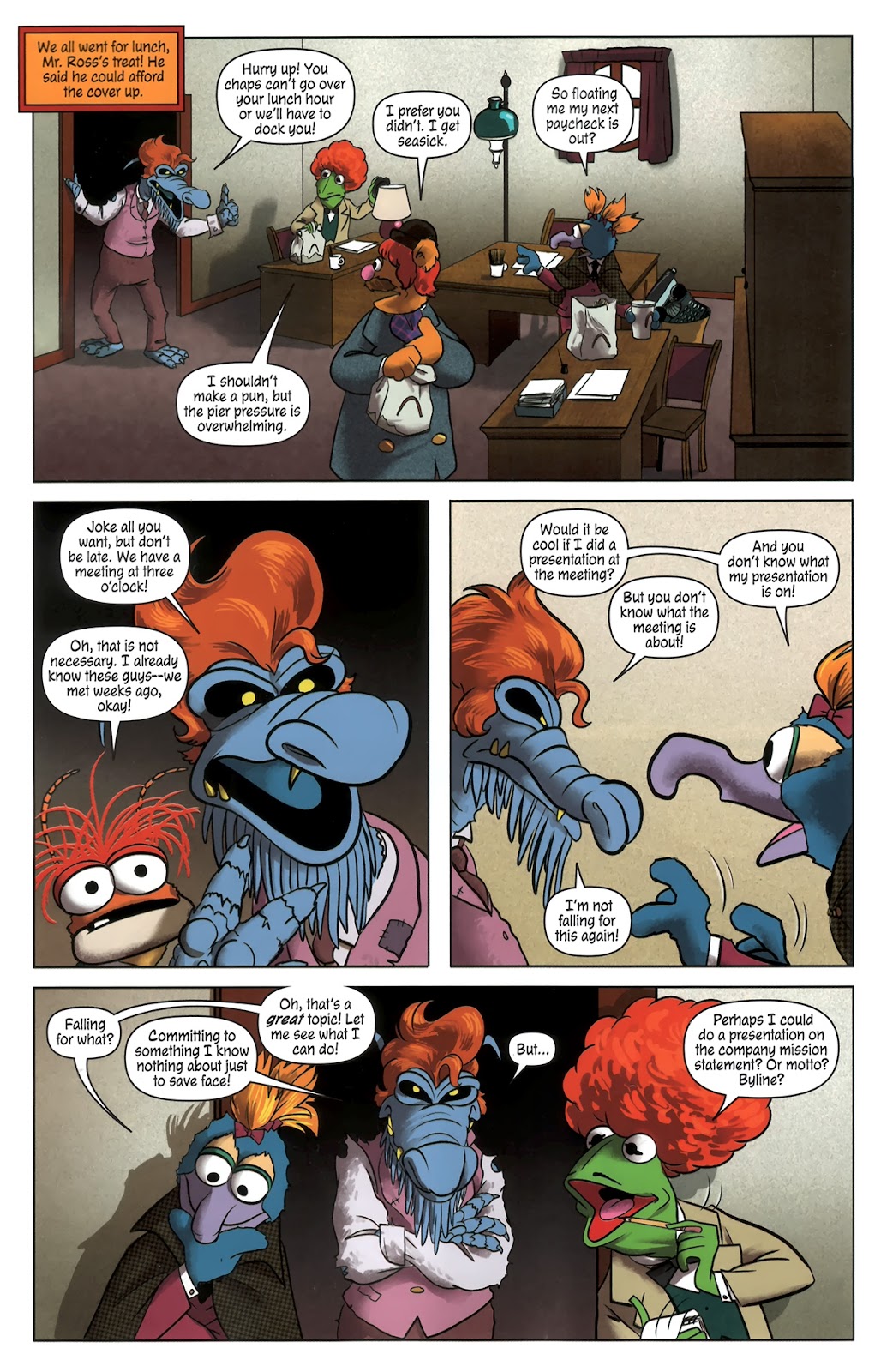 Muppet Sherlock Holmes issue 3 - Page 14