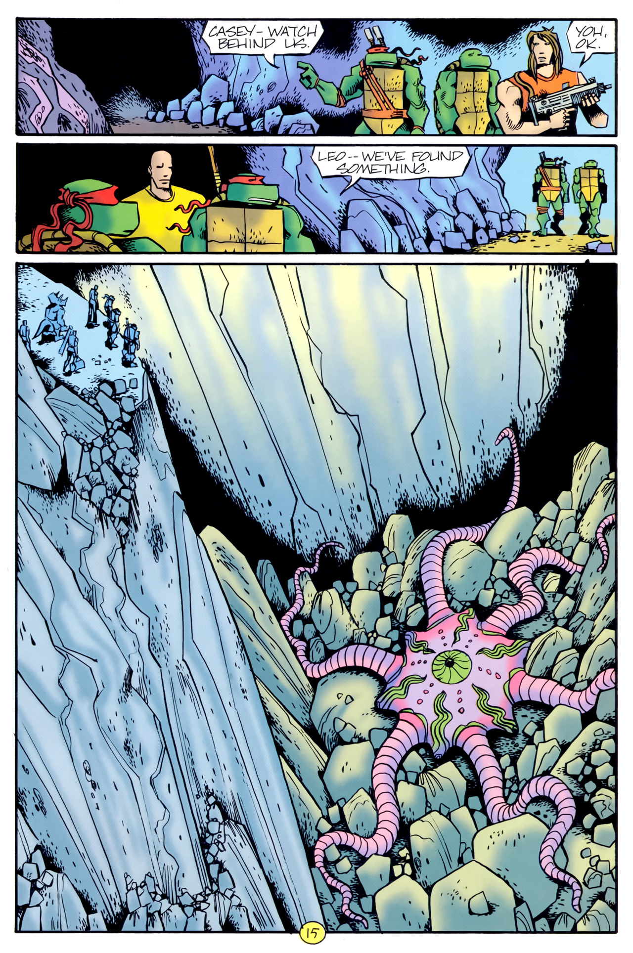 Read online Teenage Mutant Ninja Turtles (1993) comic -  Issue #12 - 17