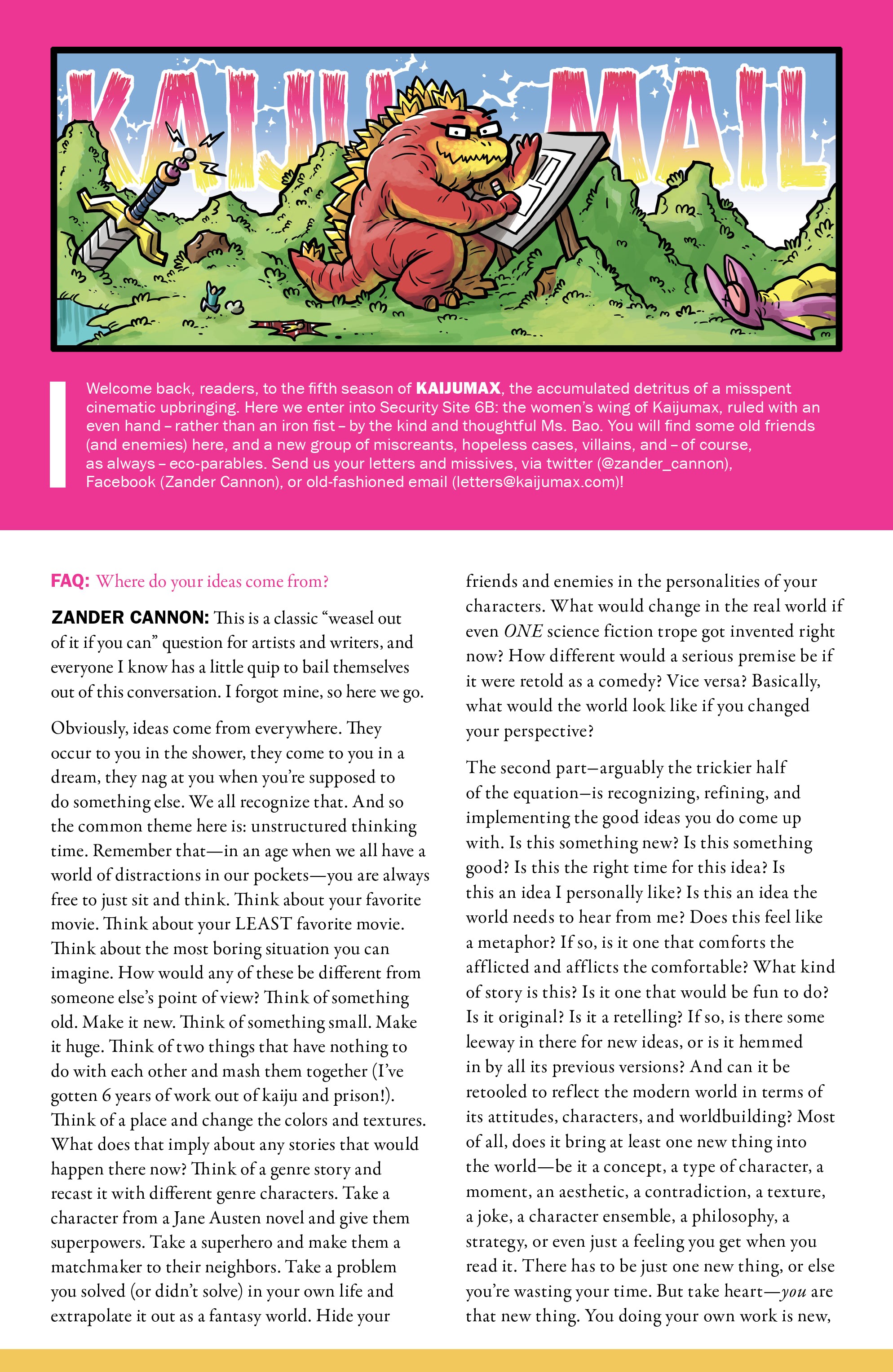 Read online Kaijumax Season 5 comic -  Issue #3 - 25