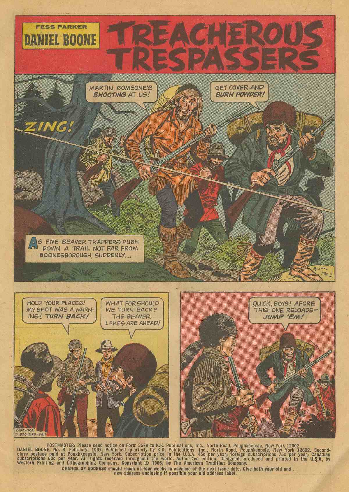 Read online Daniel Boone comic -  Issue #8 - 3