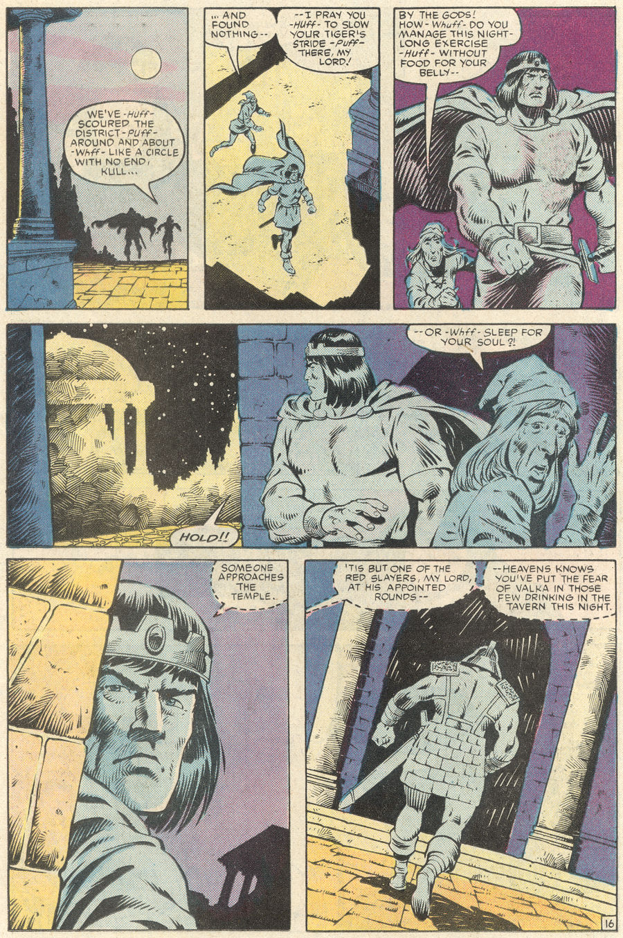 Read online Kull The Conqueror (1983) comic -  Issue #8 - 17