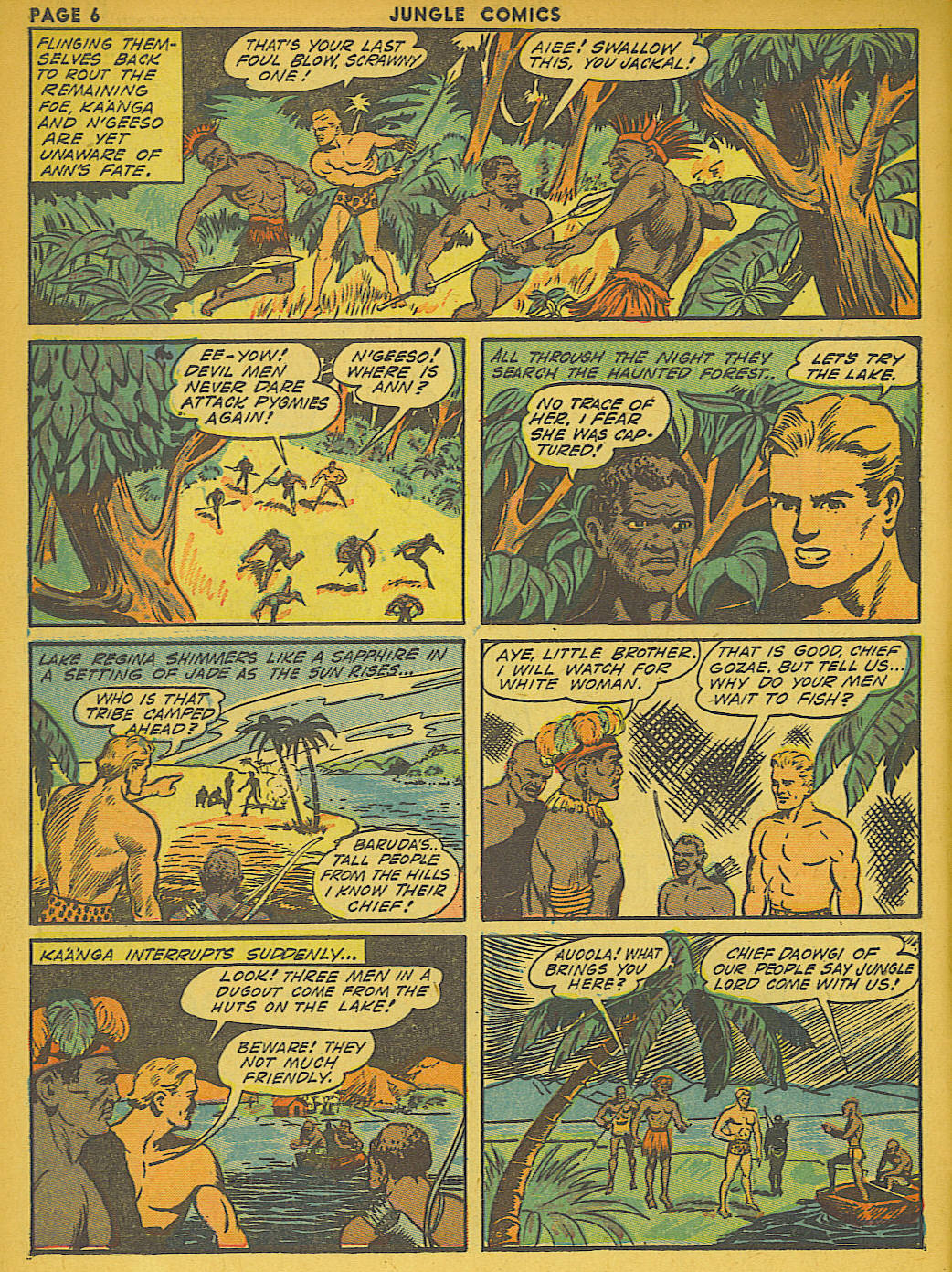 Read online Jungle Comics comic -  Issue #41 - 8