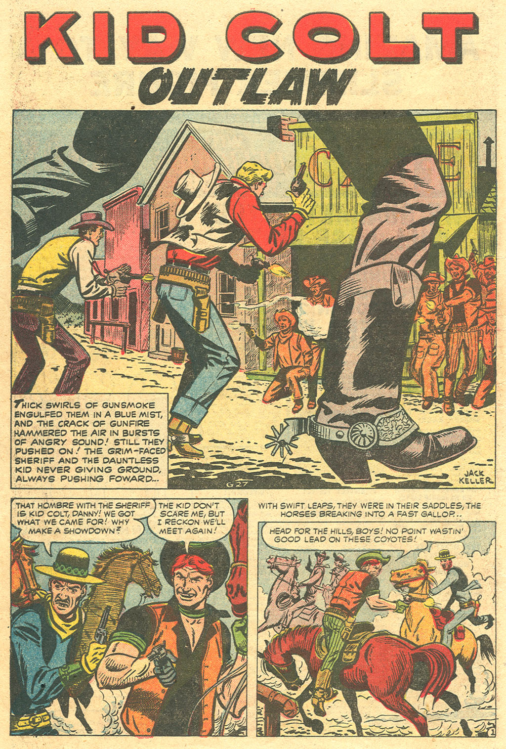 Read online Kid Colt Outlaw comic -  Issue #49 - 12