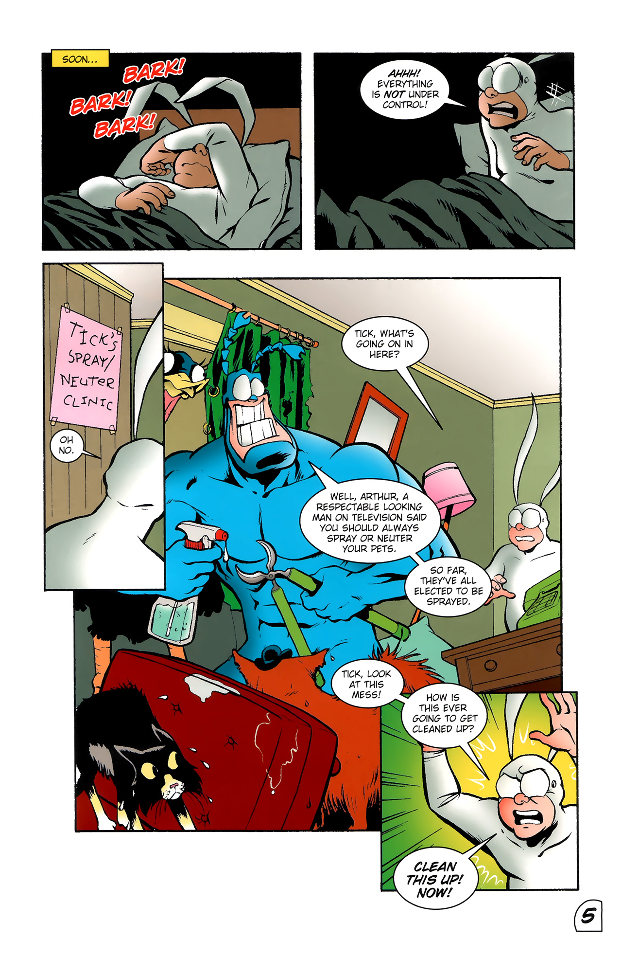 Read online The Tick New Series comic -  Issue #8 - 6