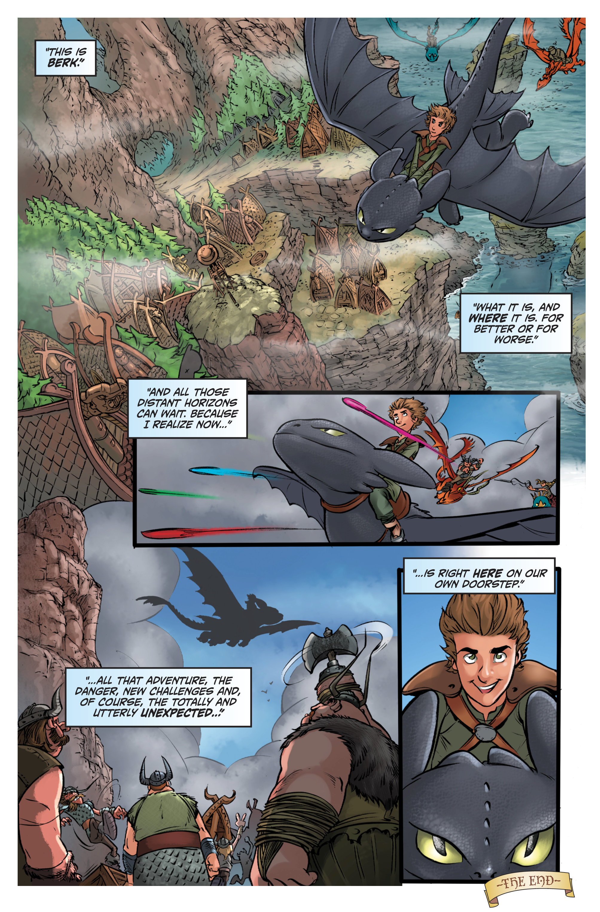 Read online DreamWorks Dragons: Riders of Berk comic -  Issue # _TPB - 108