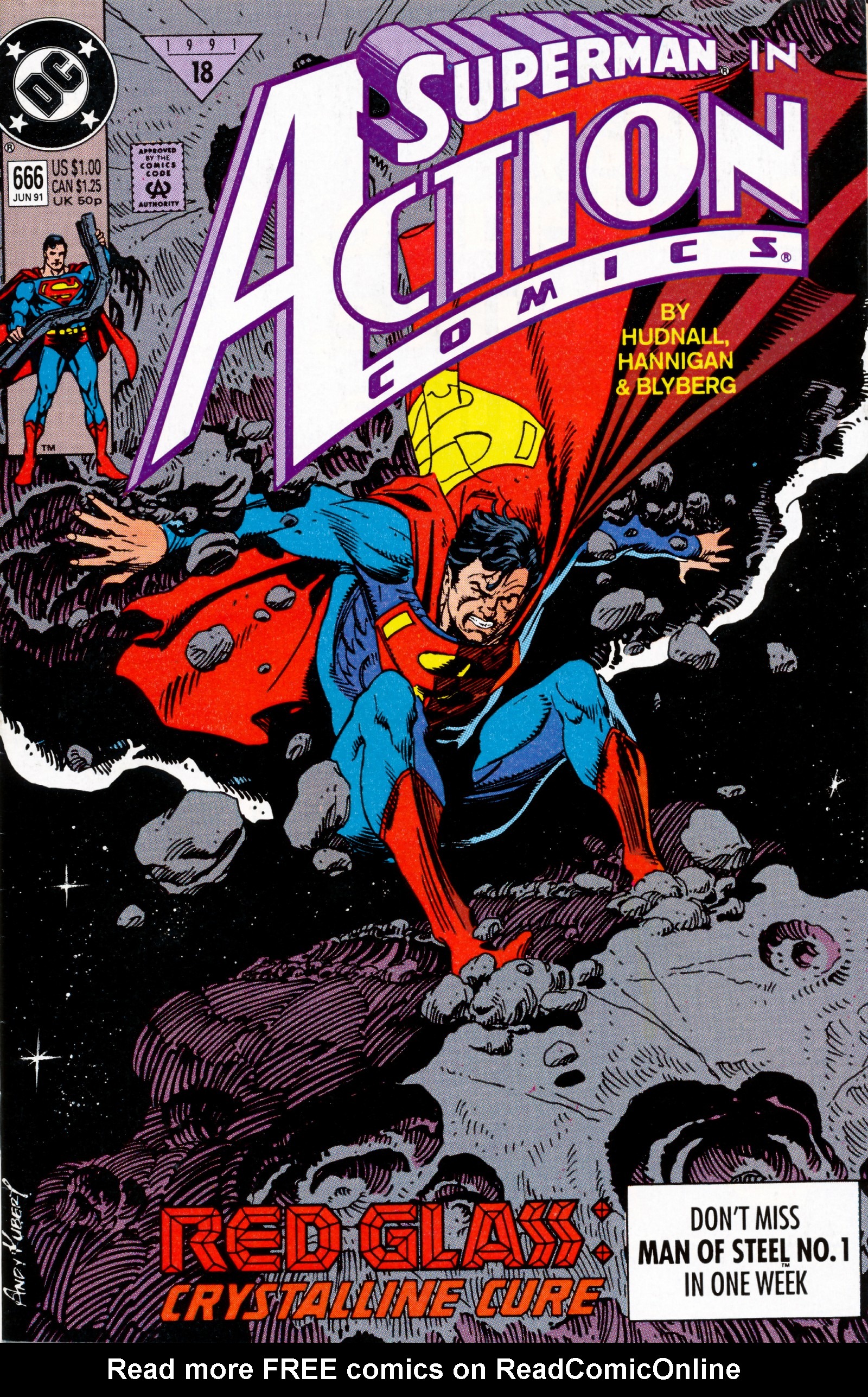 Read online Action Comics (1938) comic -  Issue #666 - 1