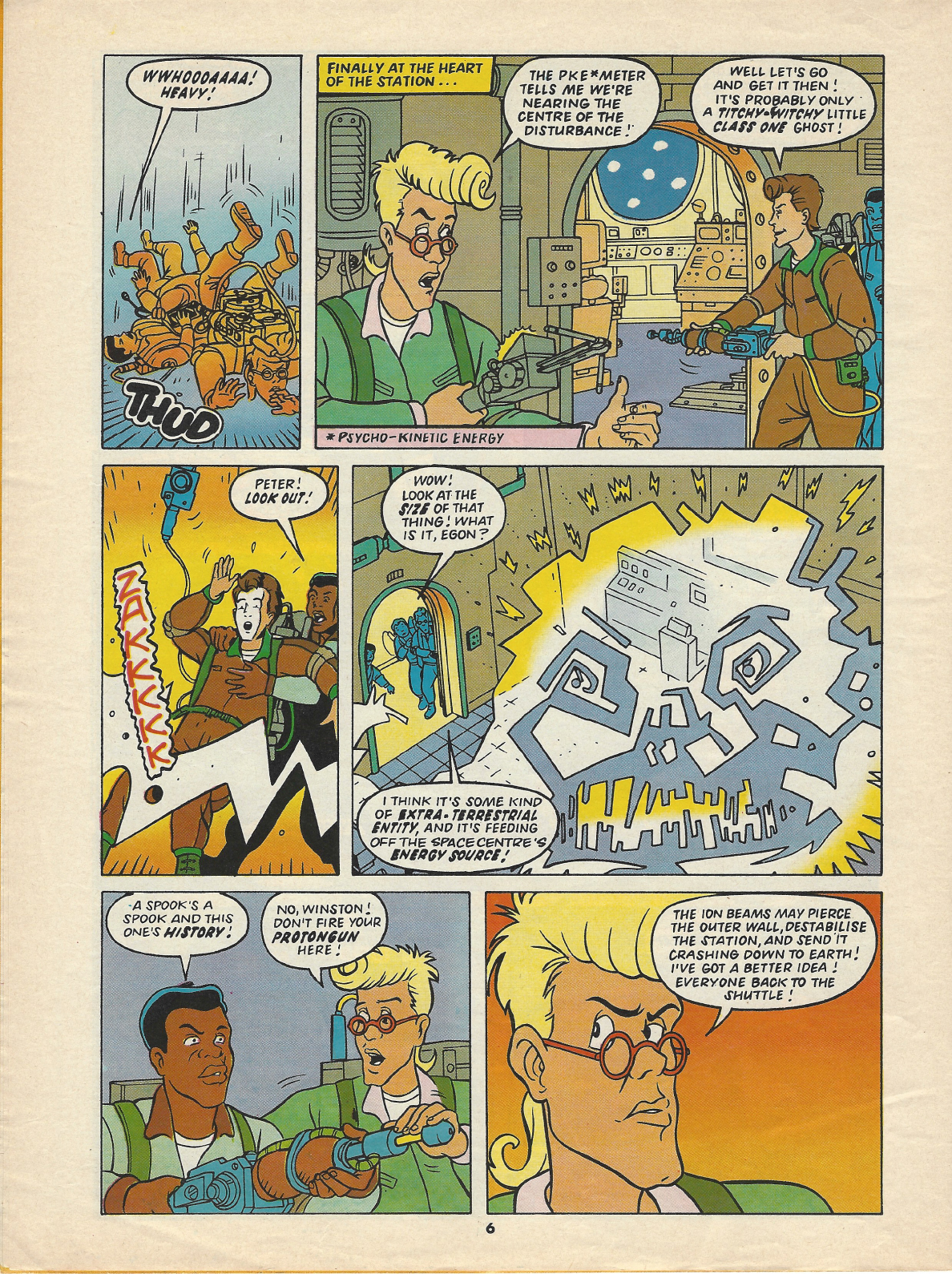 Read online The Real Ghostbusters comic -  Issue #47 - 6