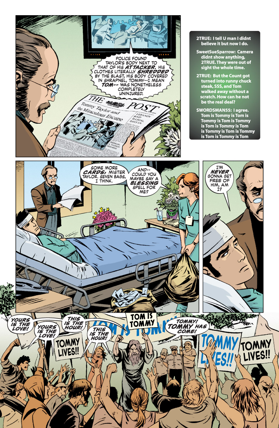 Read online The Unwritten comic -  Issue #1 - 33