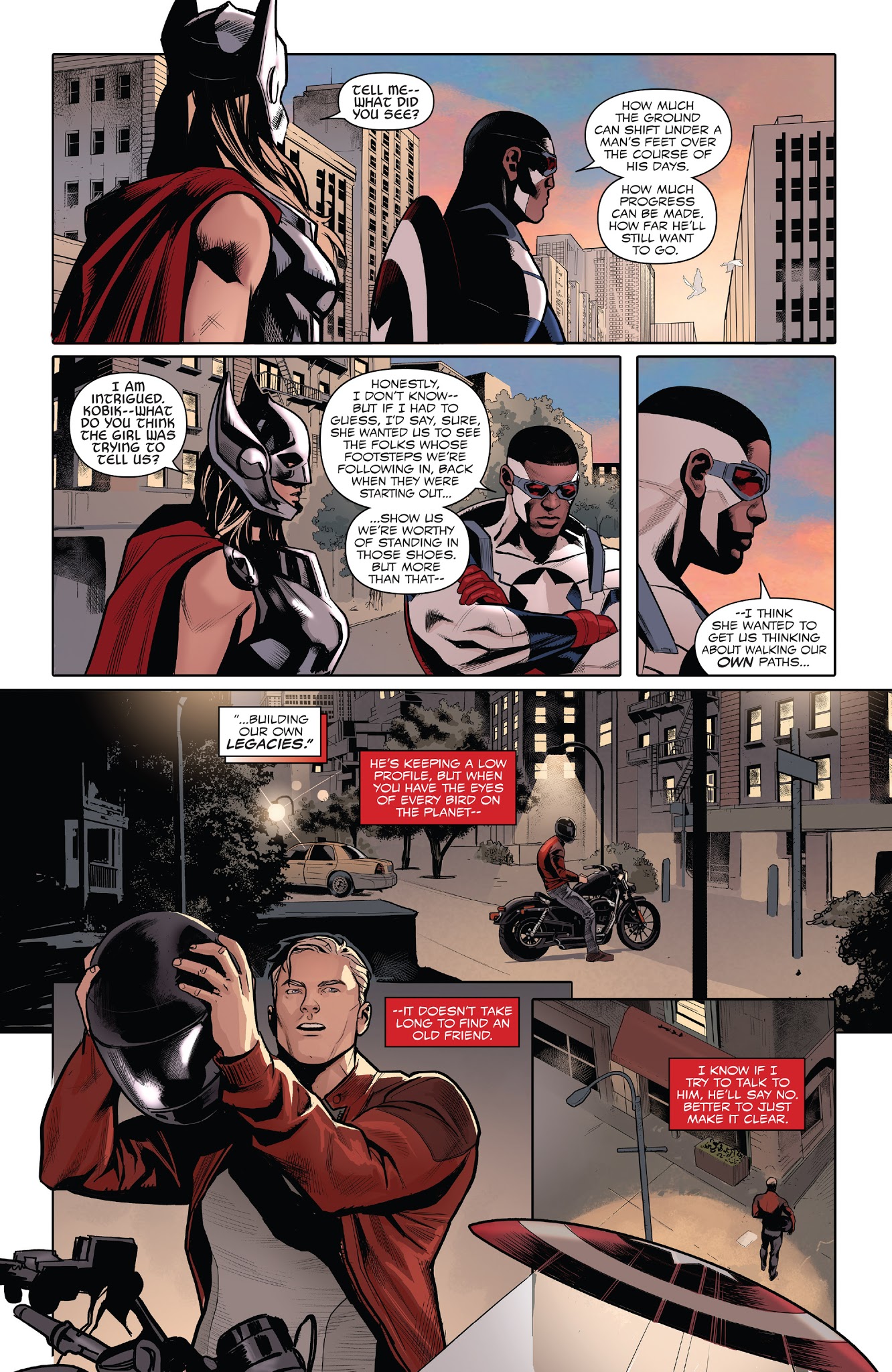 Read online Generations: Sam Wilson Captain America & Steve Rogers Captain America comic -  Issue # Full - 31