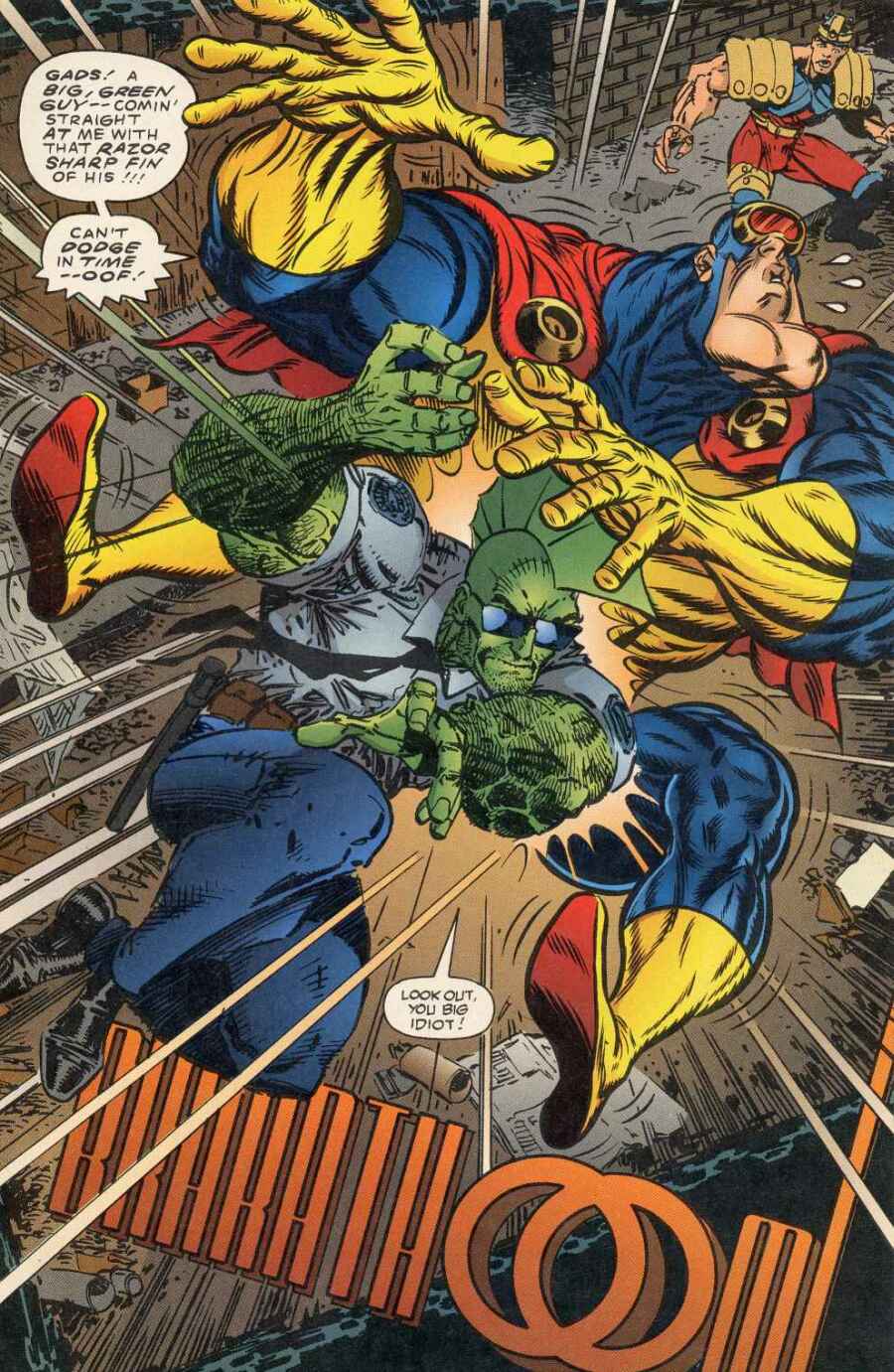 Read online Savage Dragon vs. Savage Megaton Man comic -  Issue # Full - 11