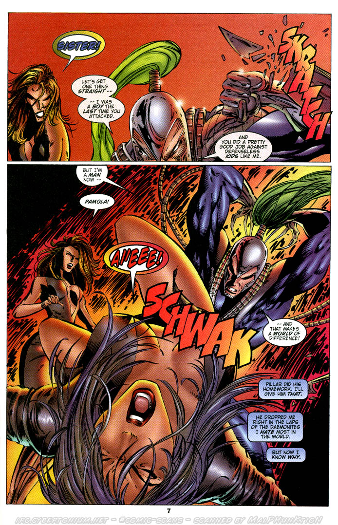Read online Warblade: Endangered Species comic -  Issue #3 - 8