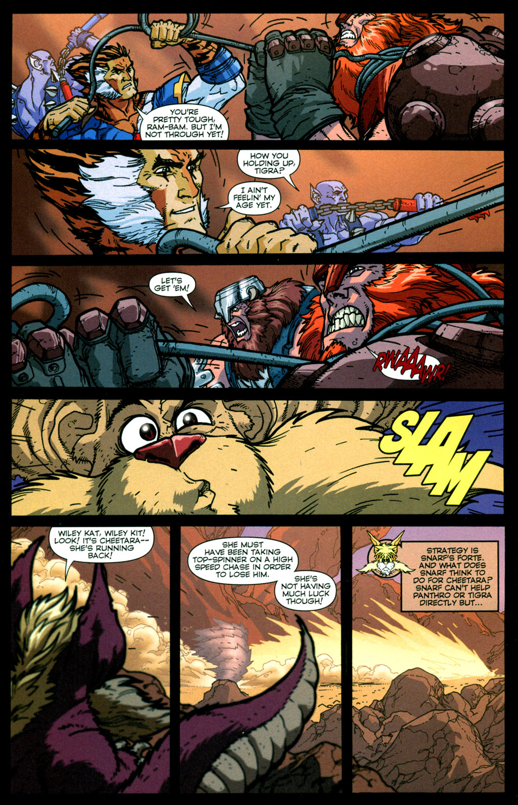 Read online ThunderCats: HammerHand's Revenge comic -  Issue #4 - 8