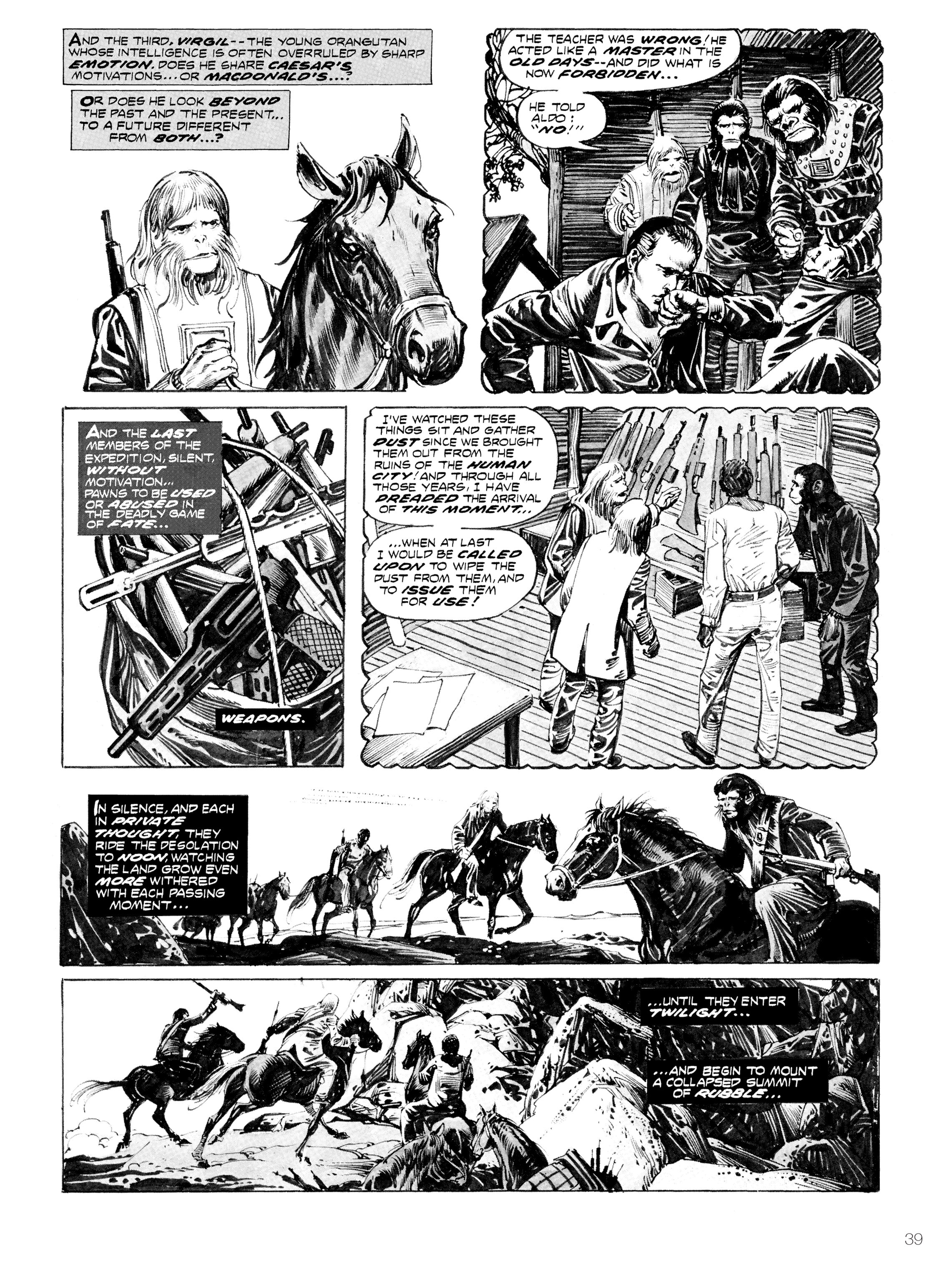 Read online Planet of the Apes: Archive comic -  Issue # TPB 4 (Part 1) - 36