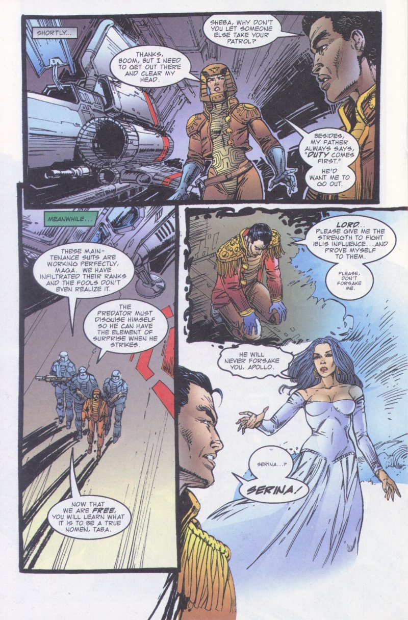 Read online Battlestar Galactica: Apollo's Journey comic -  Issue #1 - 16