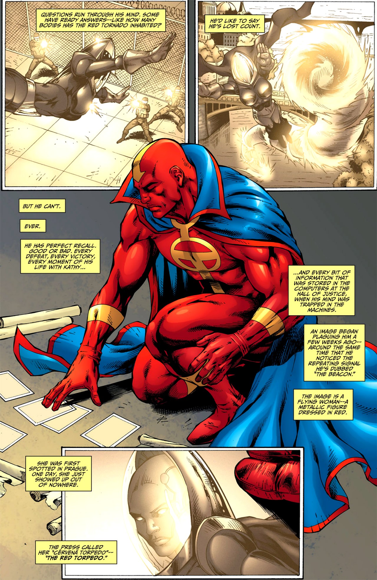 Read online Red Tornado (2009) comic -  Issue #1 - 11