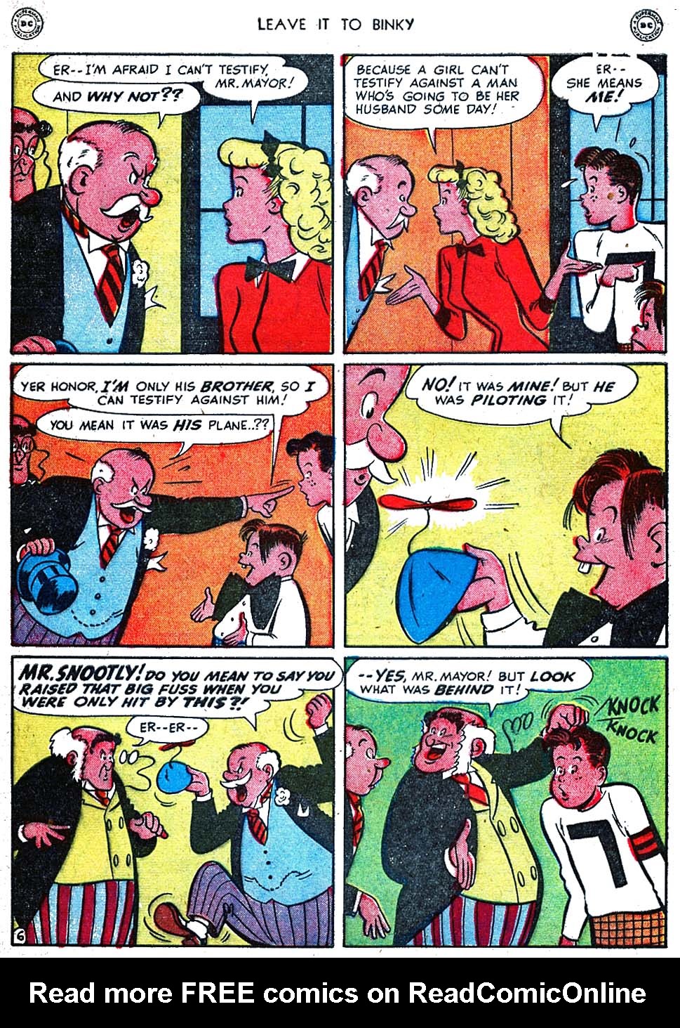 Read online Leave it to Binky comic -  Issue #10 - 49
