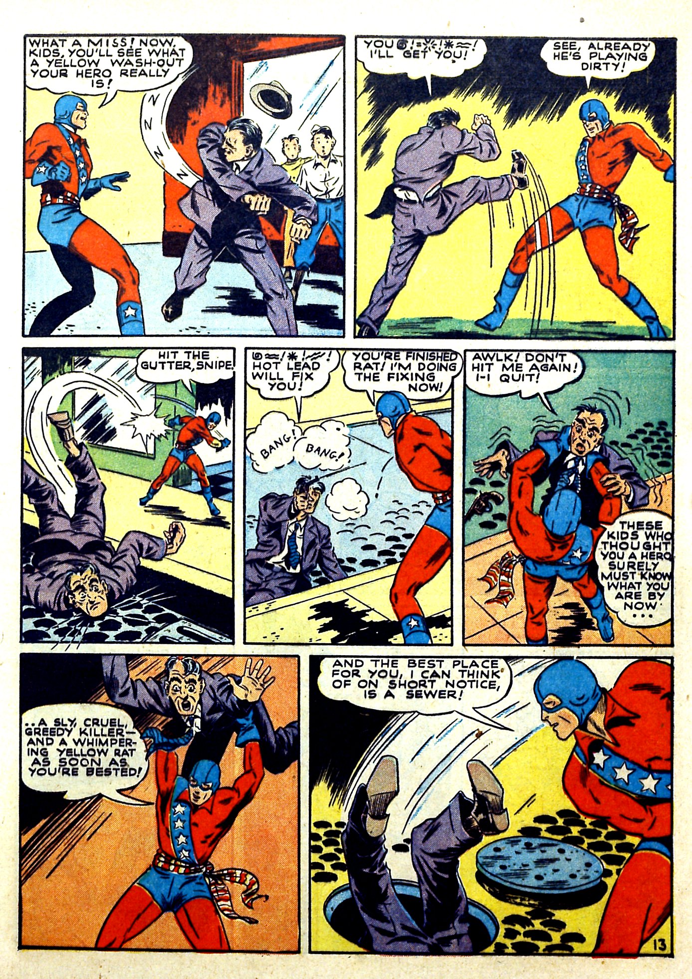 Read online Our Flag Comics comic -  Issue #3 - 14