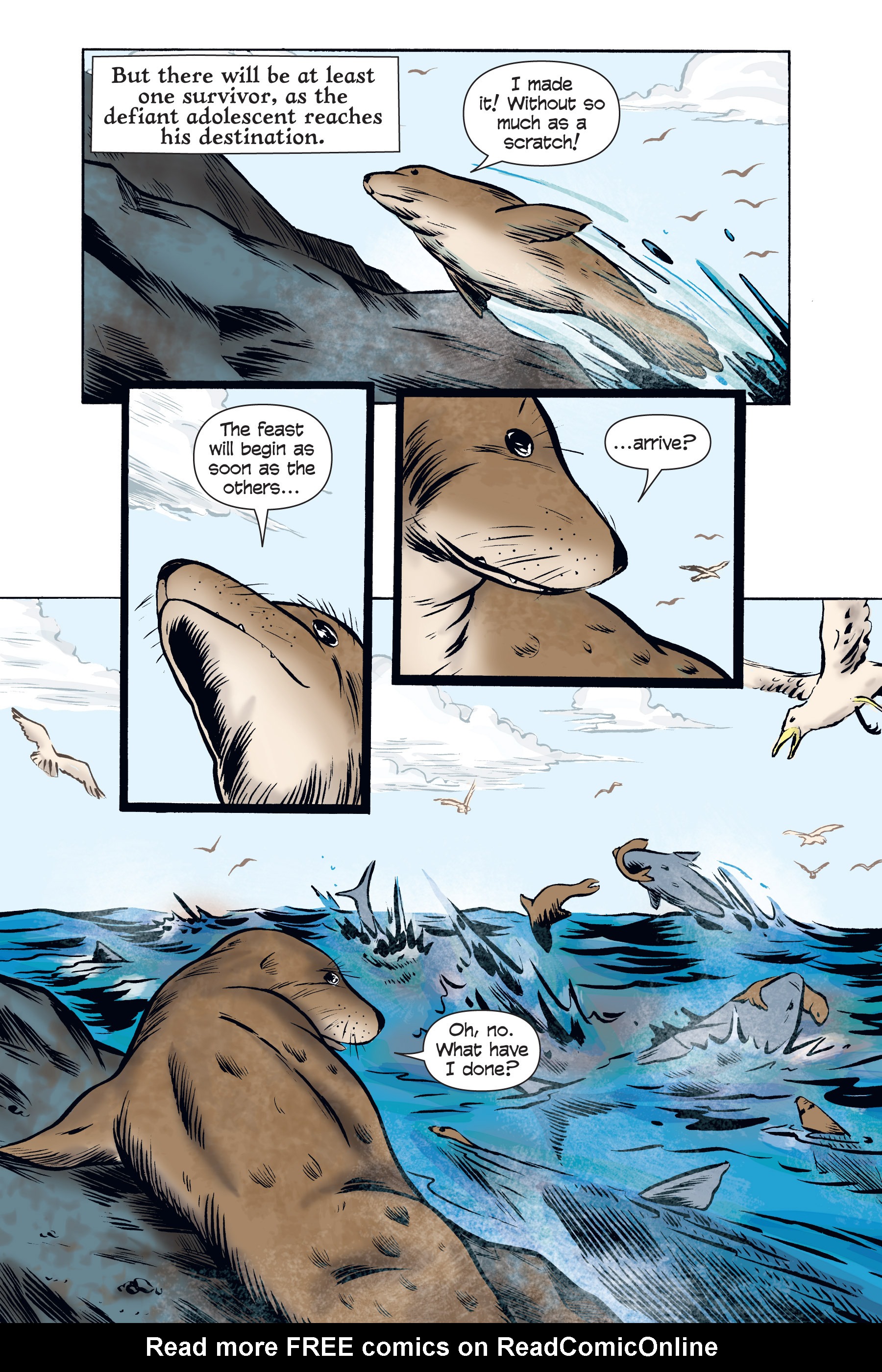 Read online Xoc: Journey of a Great White comic -  Issue # TPB - 24