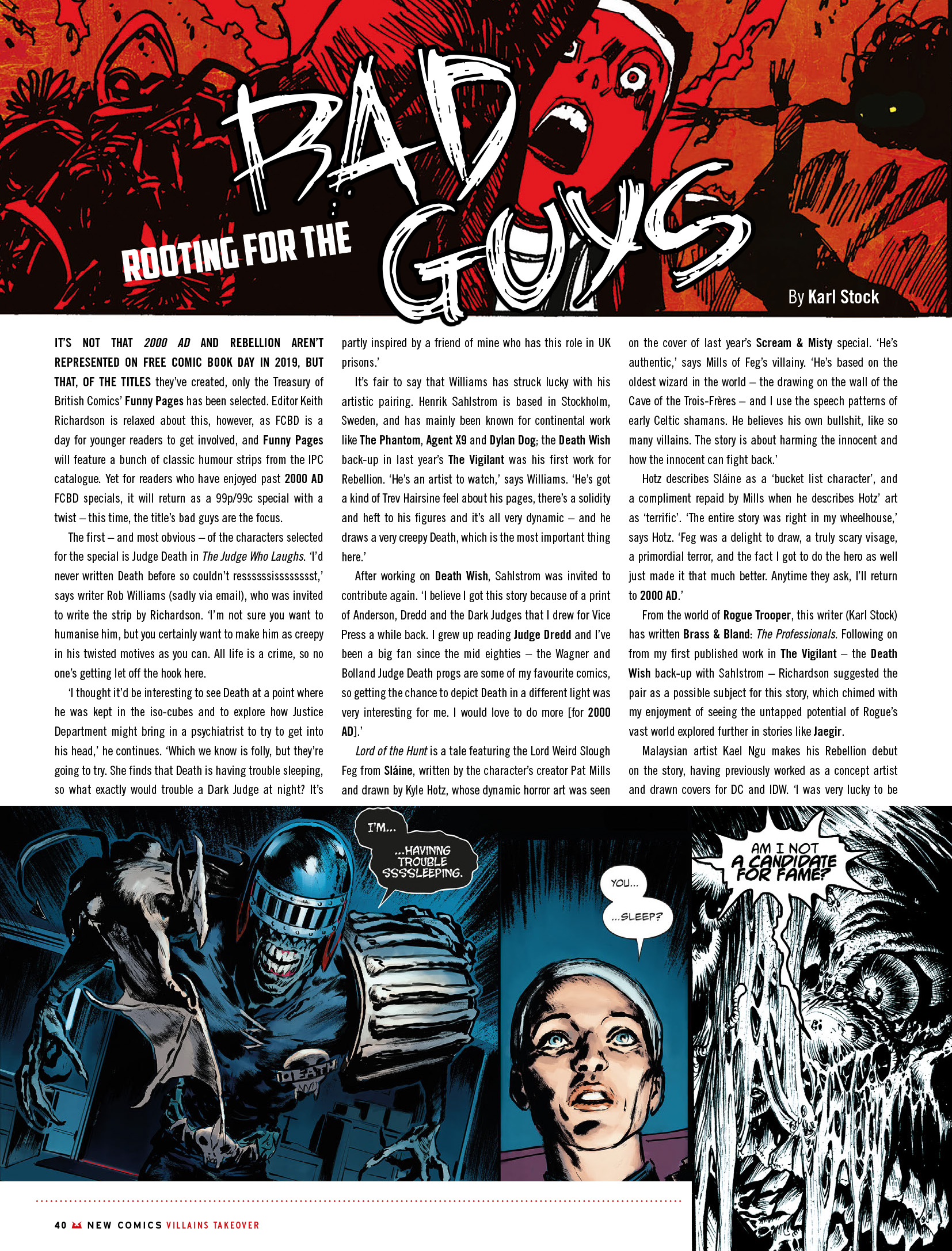 Read online Judge Dredd Megazine (Vol. 5) comic -  Issue #407 - 40