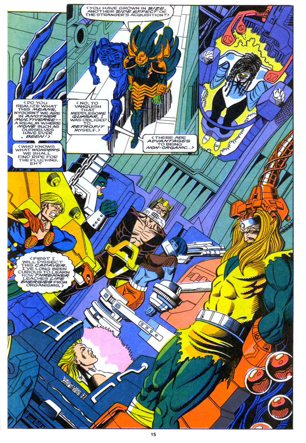 Read online Quasar comic -  Issue #56 - 12