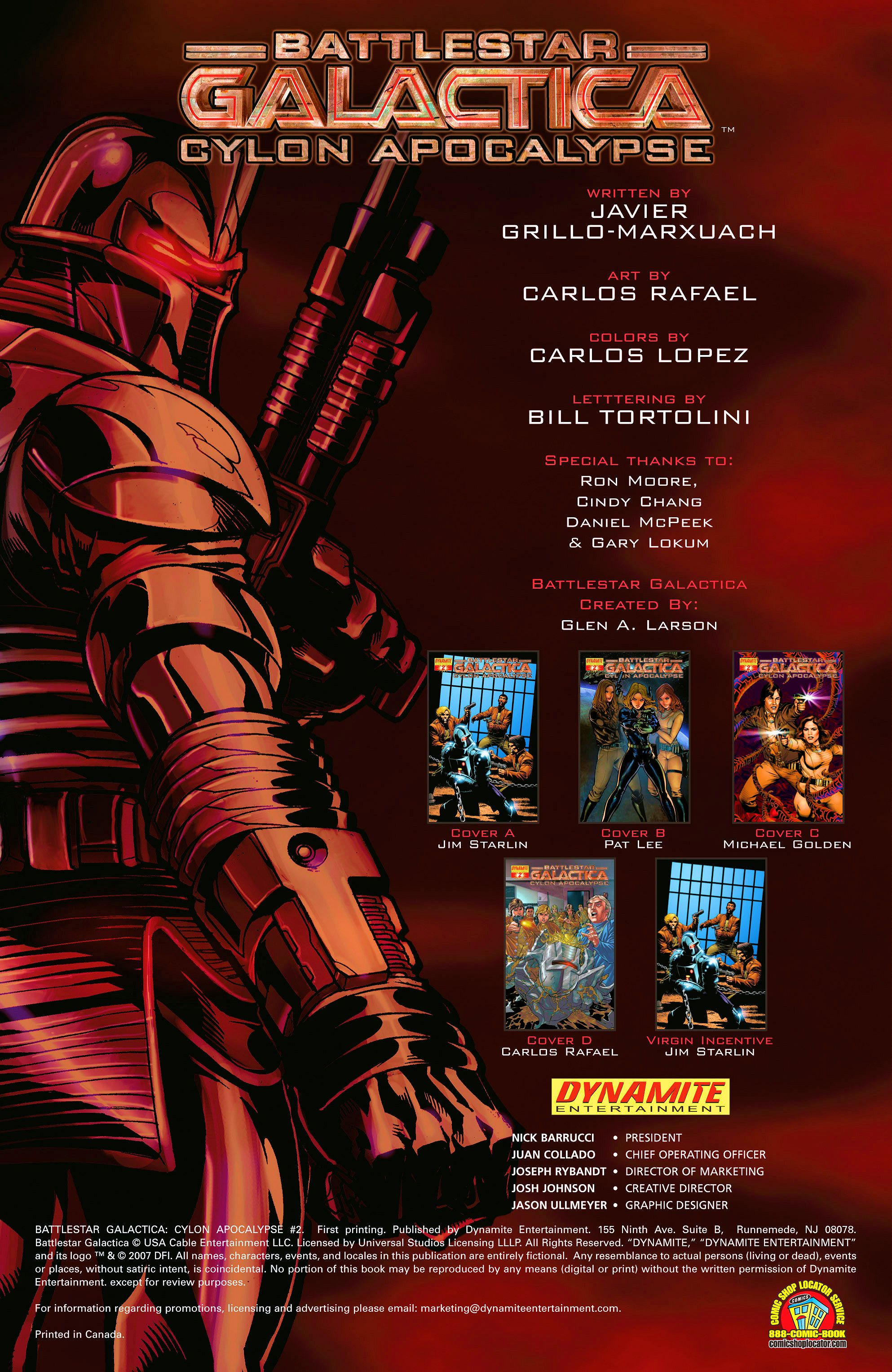 Read online Battlestar Galactica: Cylon Apocalypse comic -  Issue #2 - 5