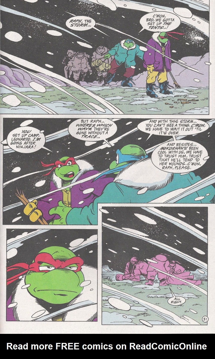 Read online Teenage Mutant Ninja Turtles Adventures (1989) comic -  Issue #68 - 22