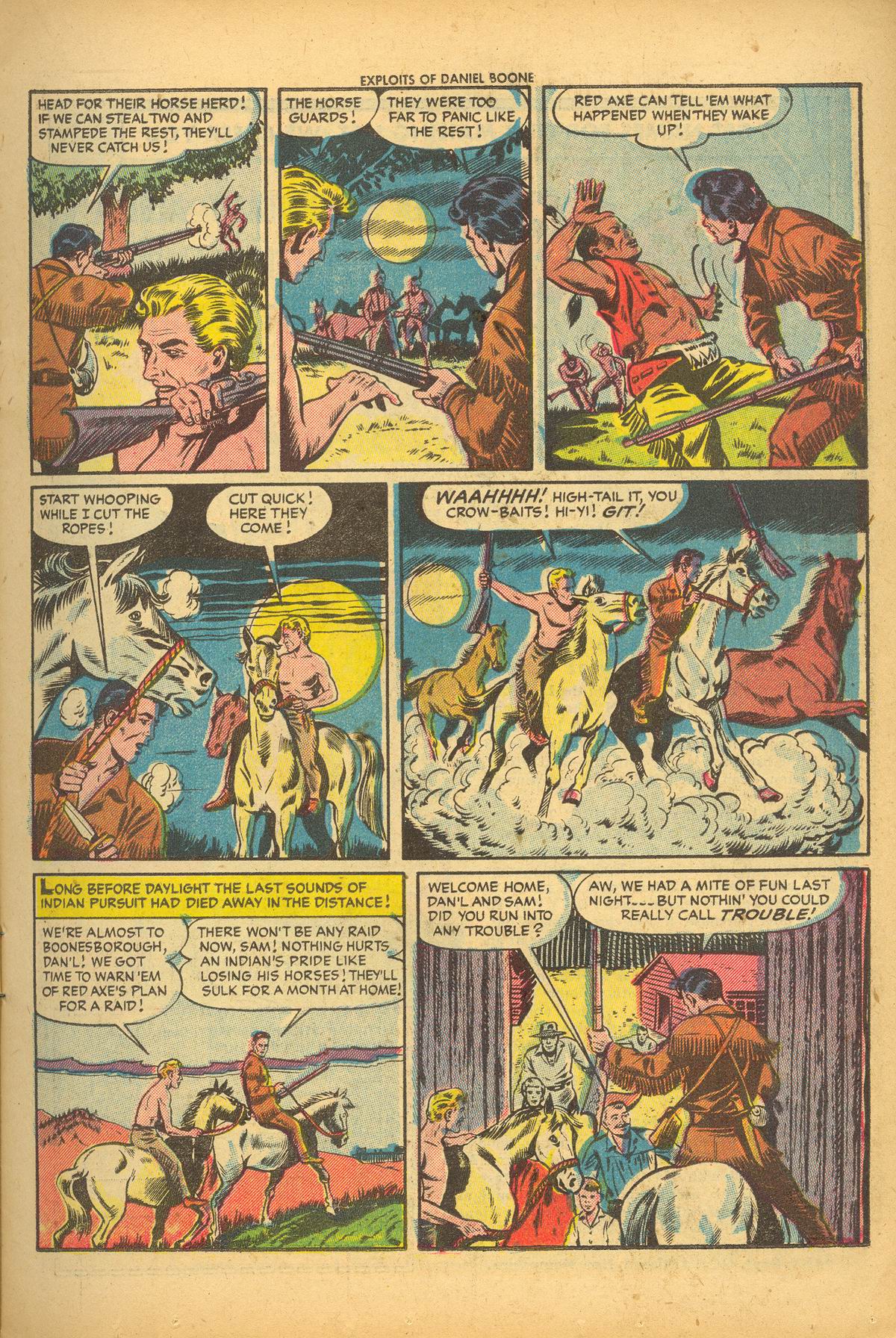 Read online Exploits of Daniel Boone comic -  Issue #2 - 11