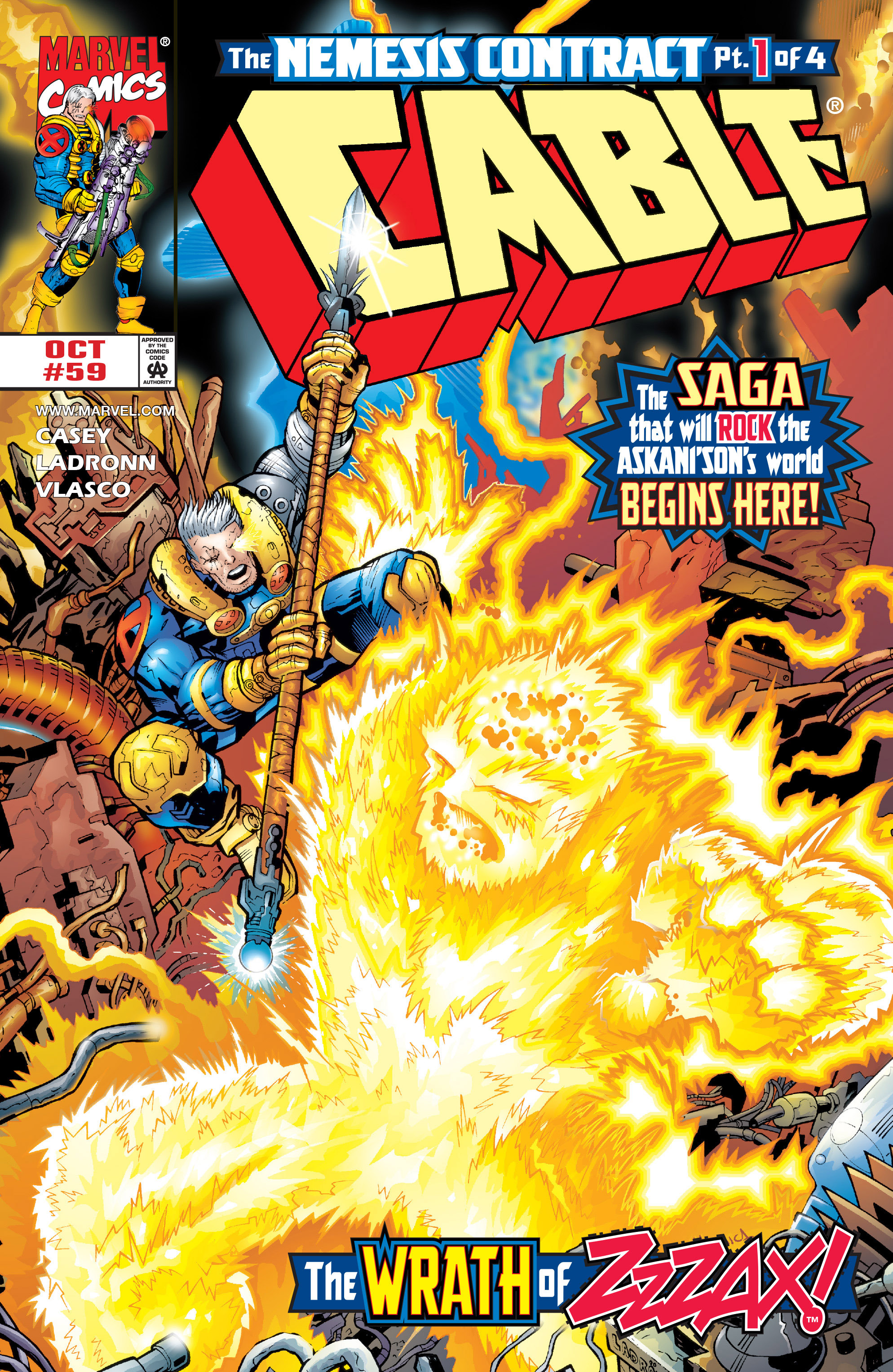Read online Cable: The Nemesis Contract comic -  Issue # TPB (Part 1) - 5