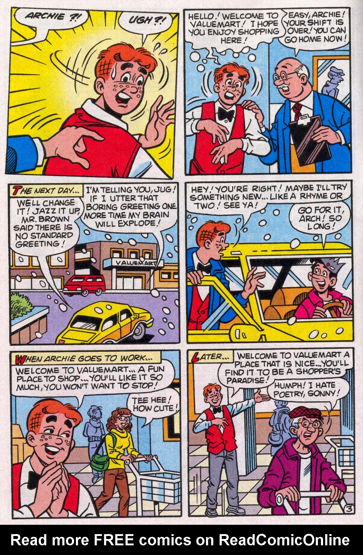 Read online Archie's Pals 'n' Gals Double Digest Magazine comic -  Issue #92 - 192