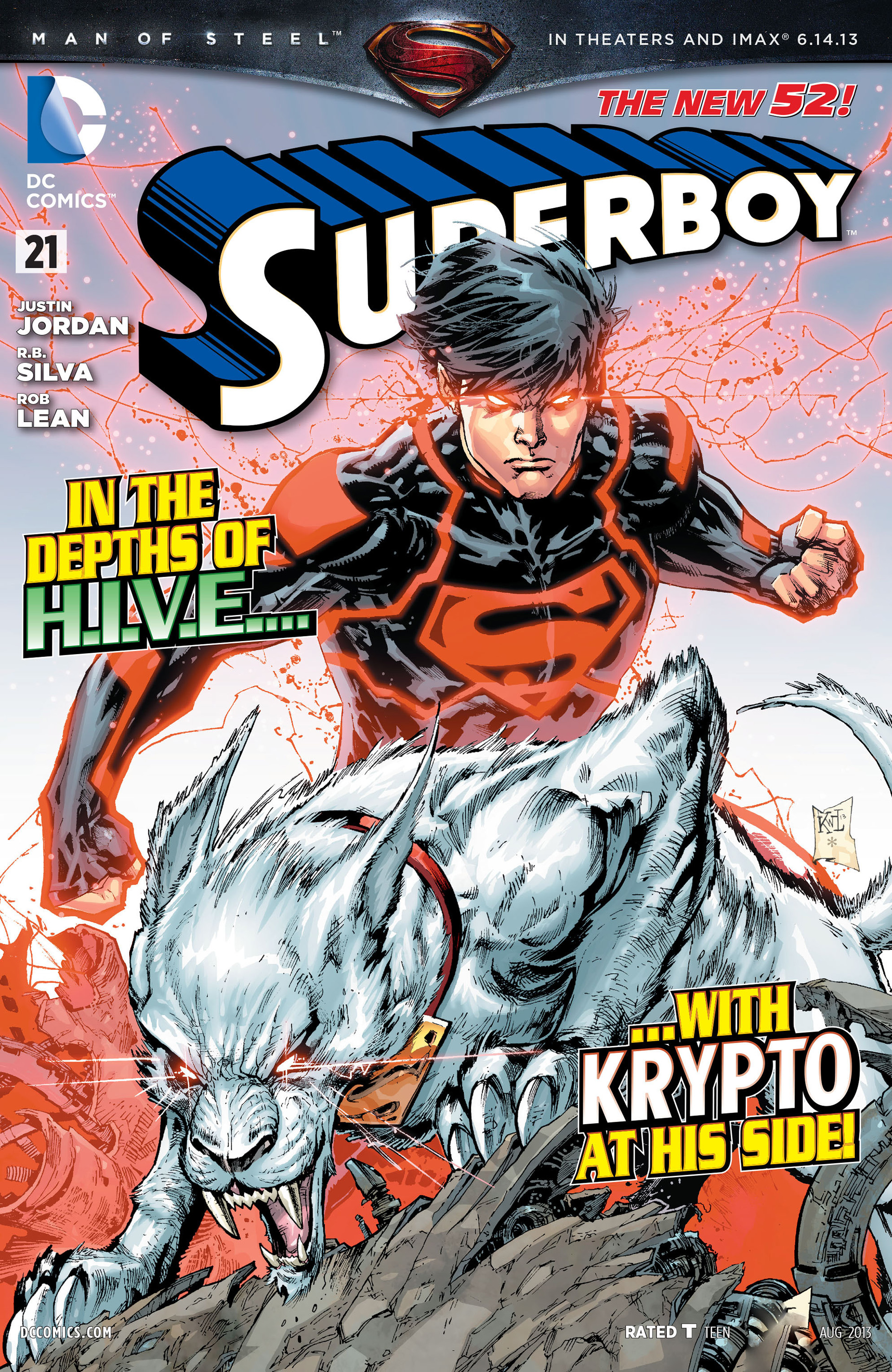 Read online Superboy (2012) comic -  Issue #21 - 1