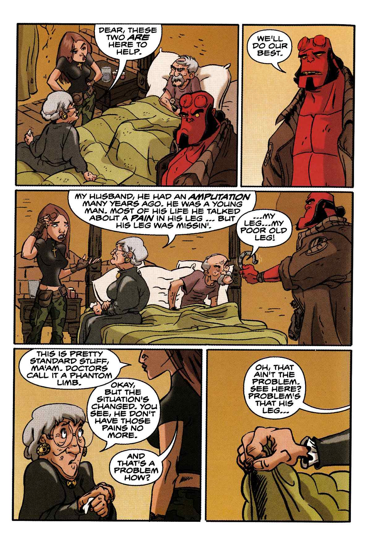 Read online Hellboy Animated: Phantom Limbs comic -  Issue # Full - 4