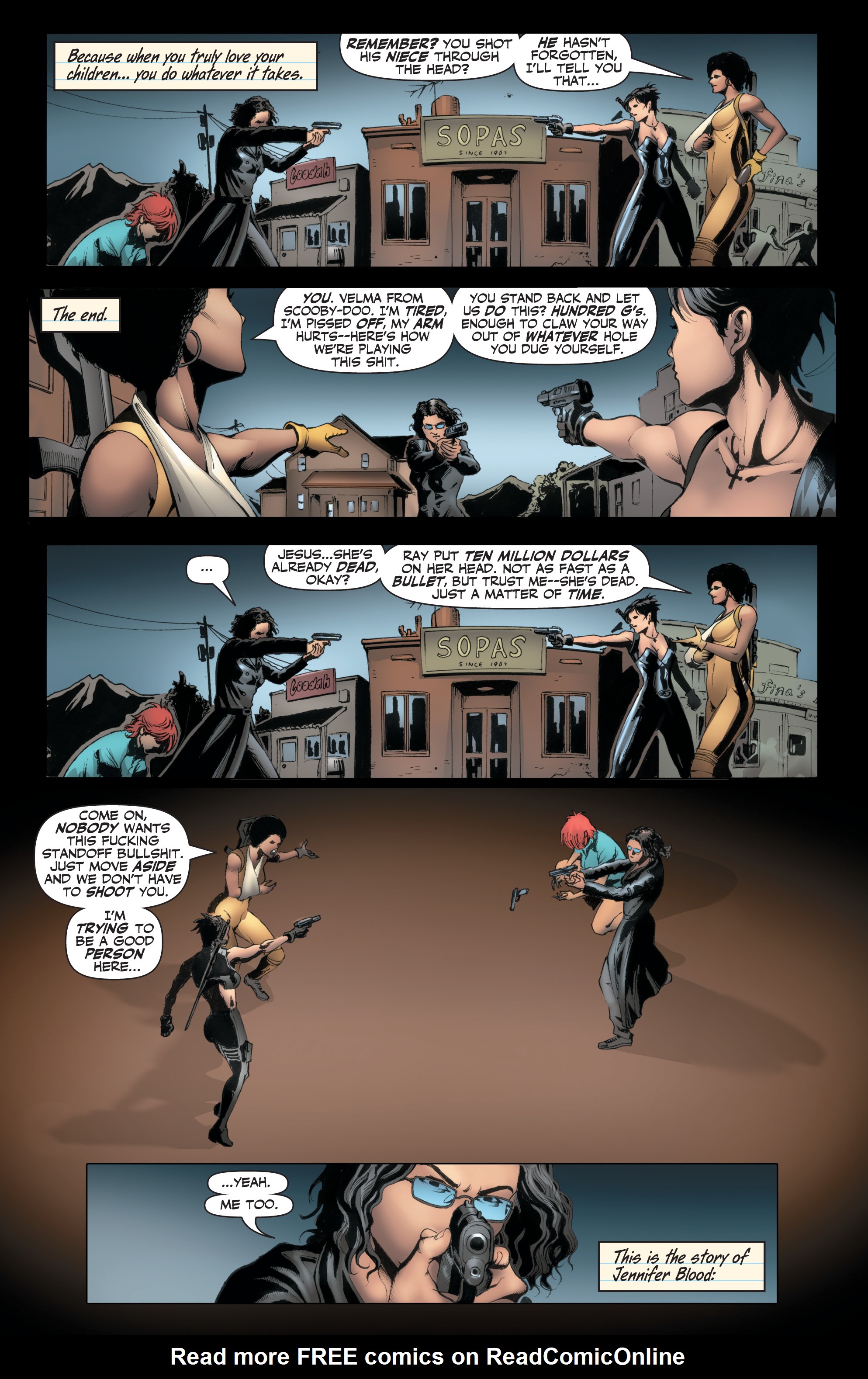 Read online Jennifer Blood Omnibus comic -  Issue # TPB 1 (Part 6) - 24