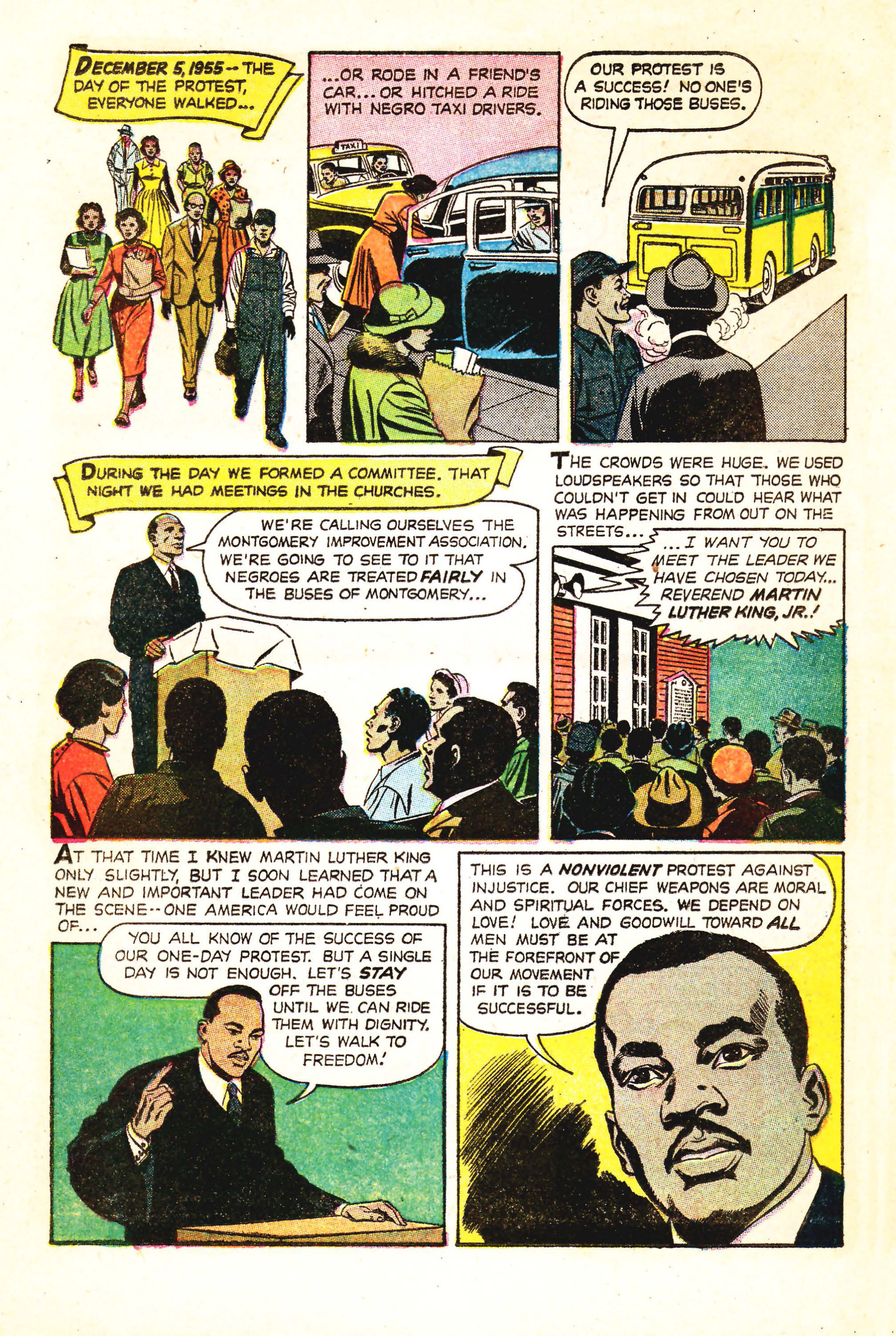 Read online Martin Luther King and the Montgomery Story comic -  Issue # Full - 5