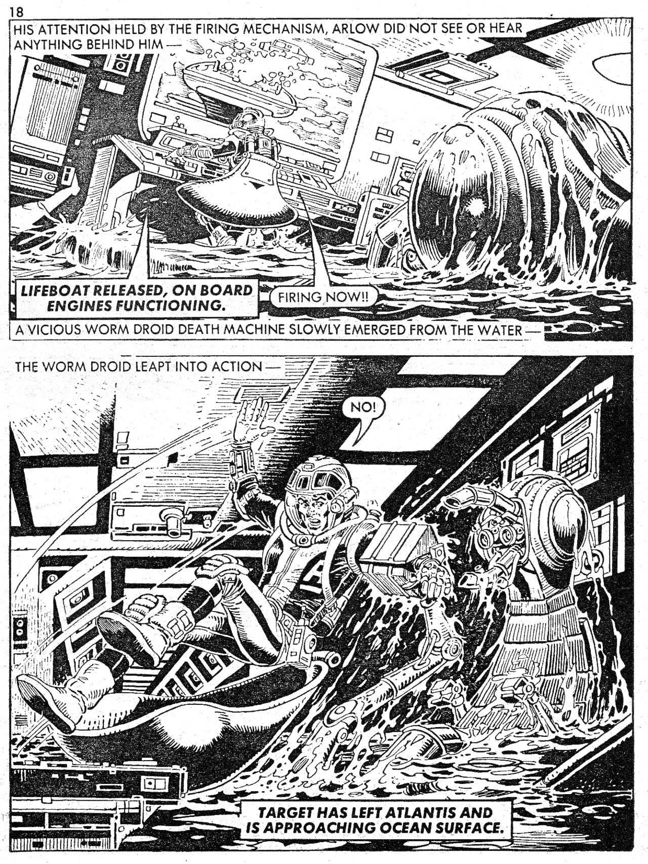 Read online Starblazer comic -  Issue #132 - 18