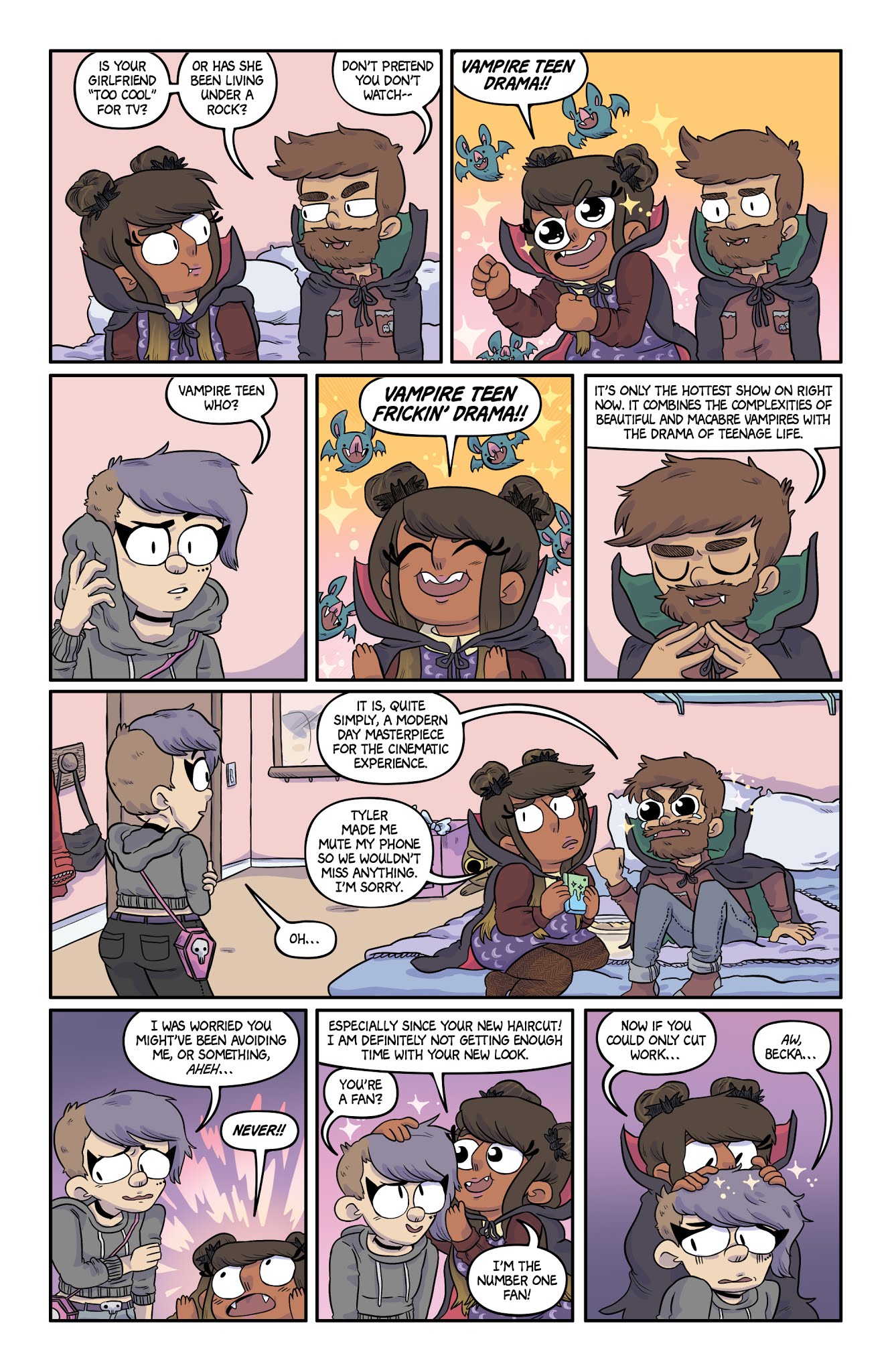 Read online Kim Reaper: Vampire Island comic -  Issue #1 - 5