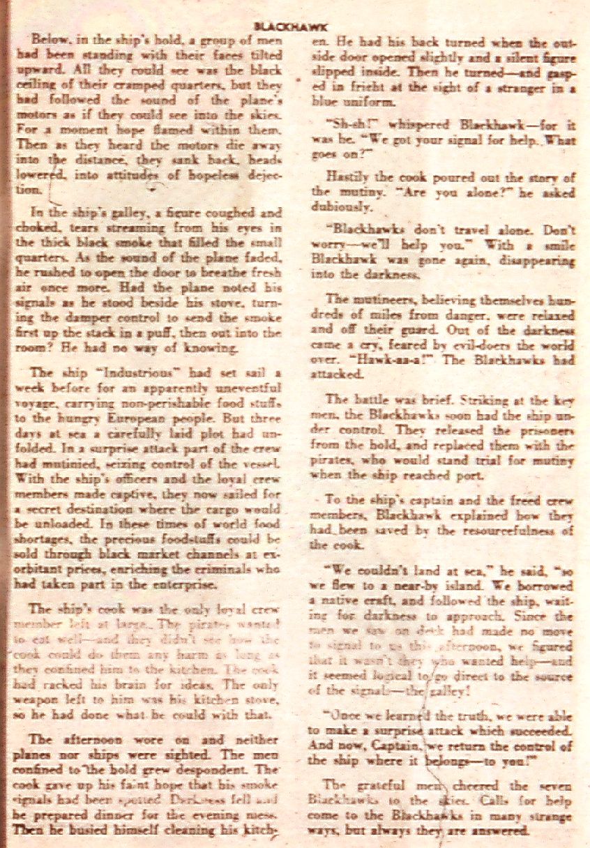 Read online Blackhawk (1957) comic -  Issue #23 - 35