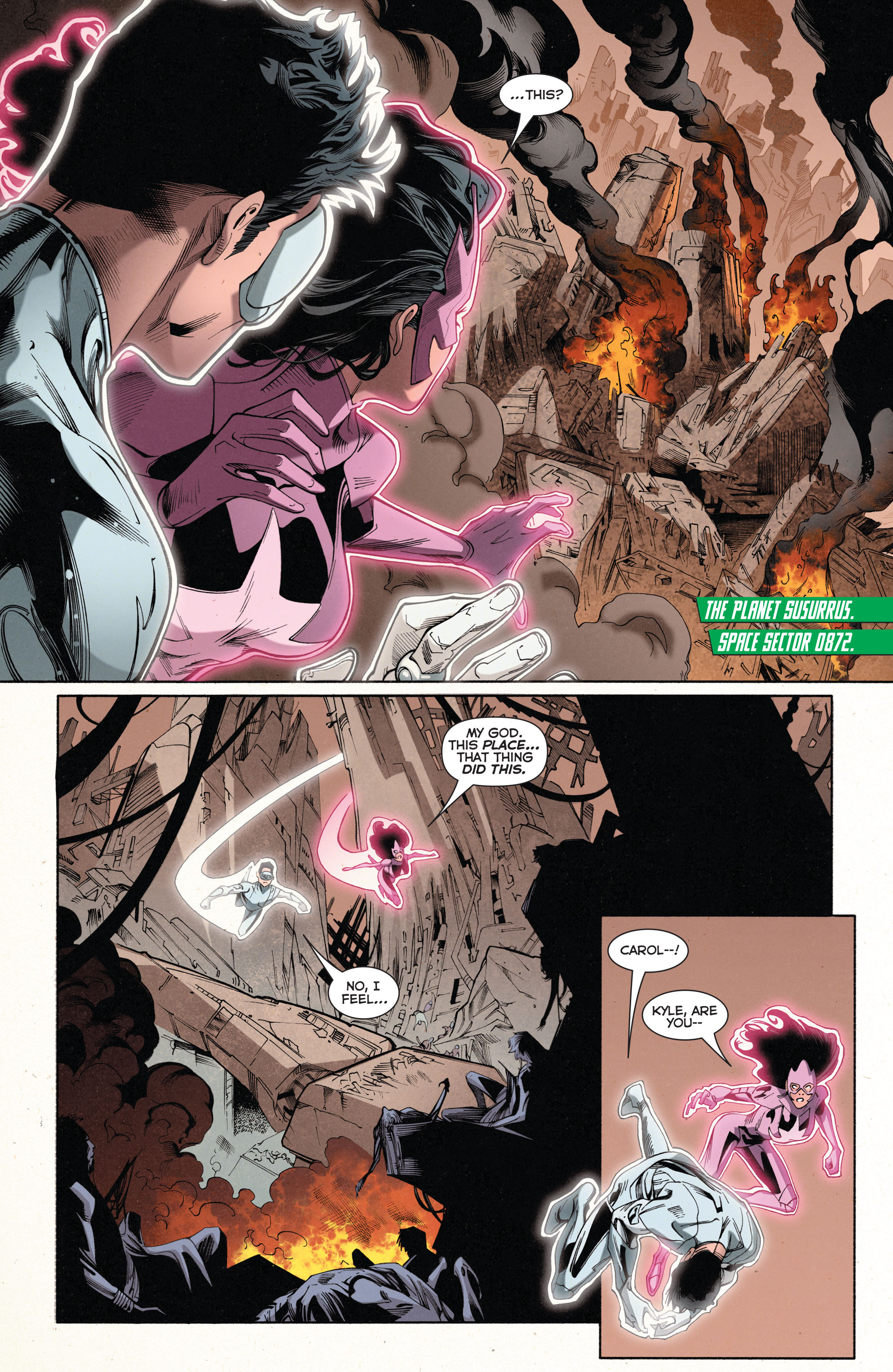 Read online Green Lantern: New Guardians comic -  Issue #38 - 15