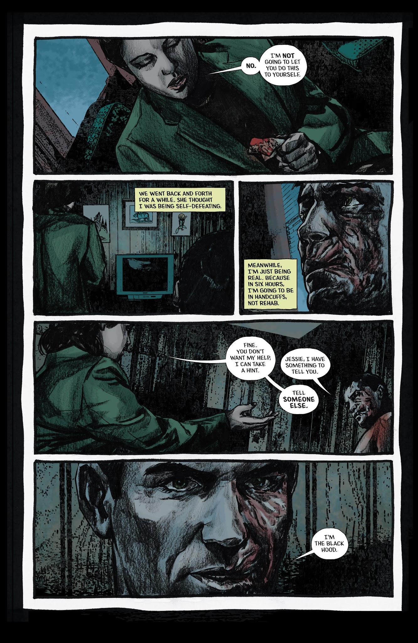 Read online The Black Hood (2015) comic -  Issue # _TPB 1 - 93