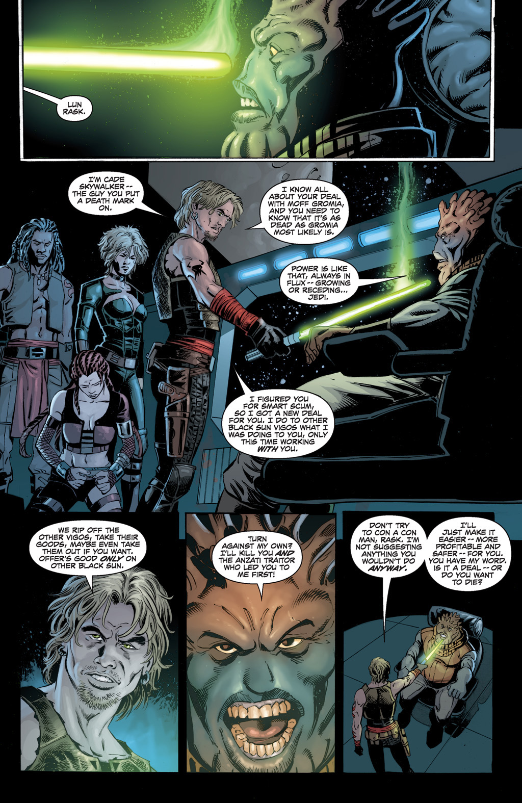 Read online Star Wars: Legacy (2006) comic -  Issue #40 - 20
