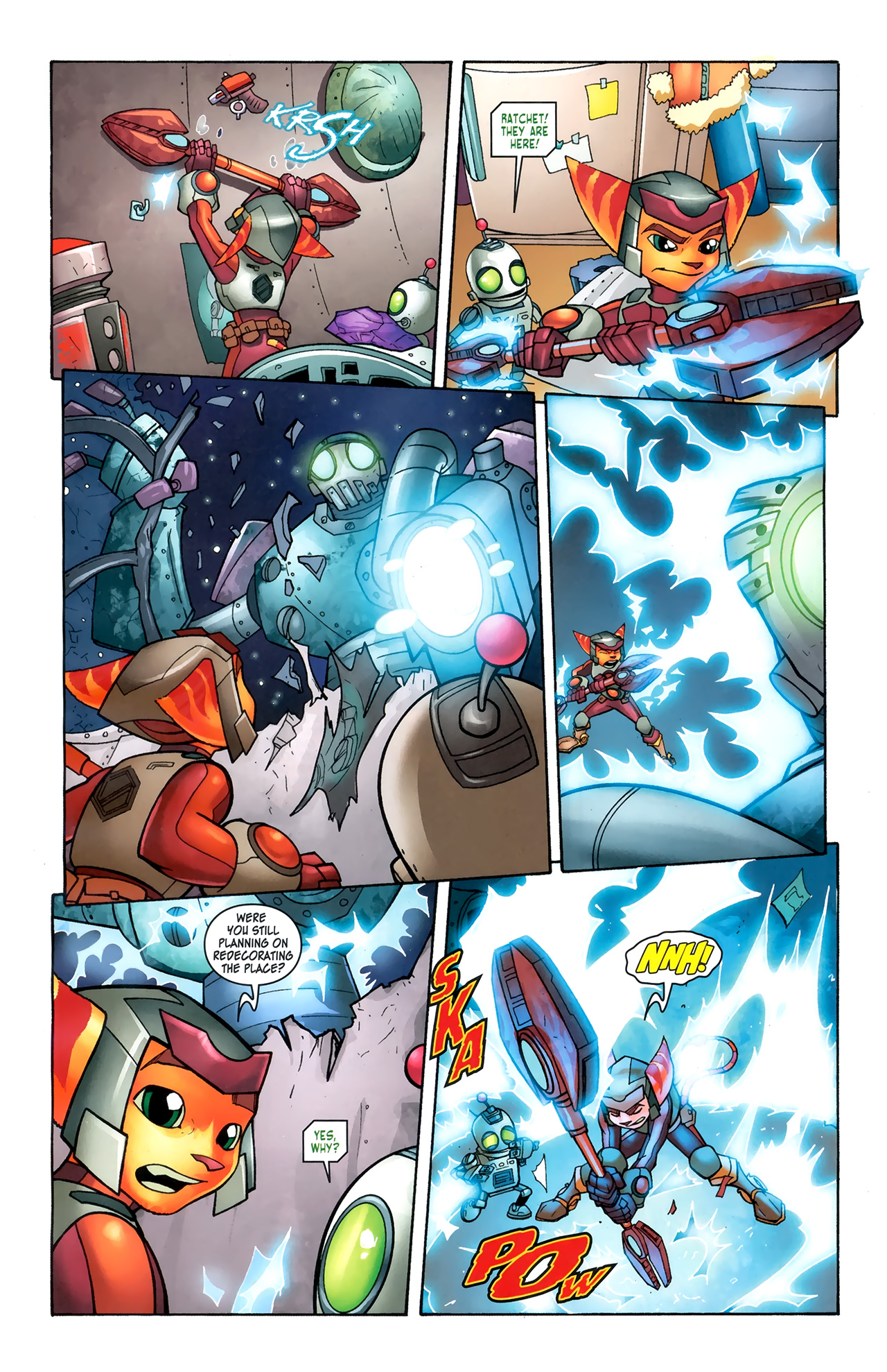 Read online Ratchet & Clank comic -  Issue #5 - 8