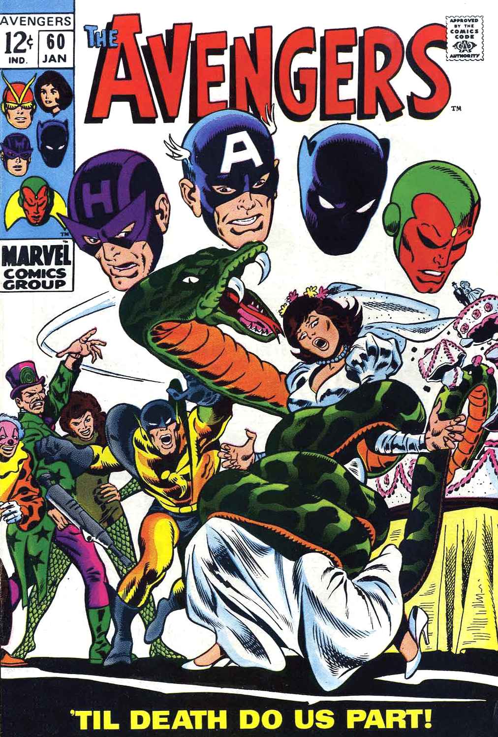 Read online The Avengers (1963) comic -  Issue #60 - 1