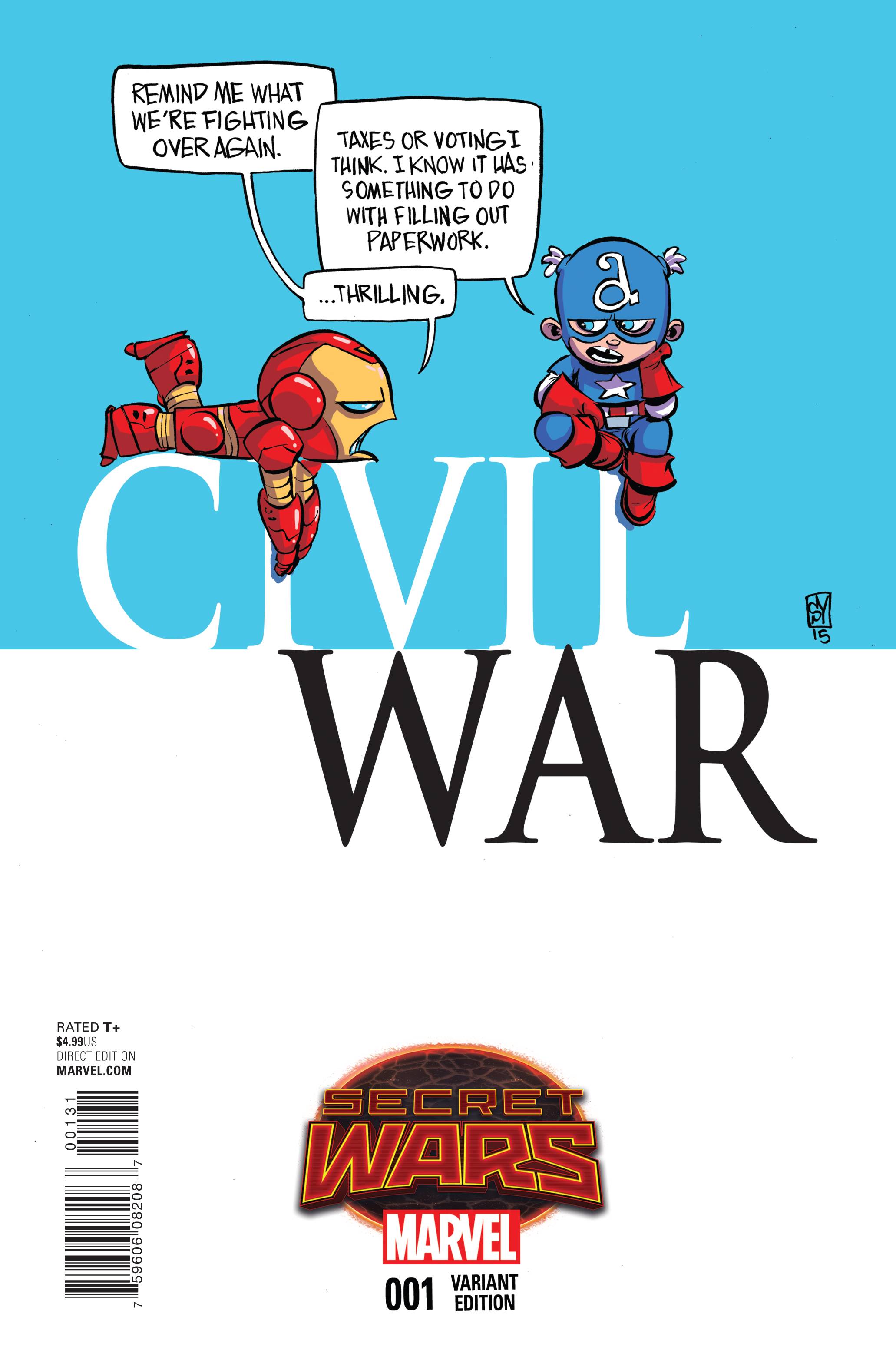 Read online Civil War (2015) comic -  Issue #1 - 8
