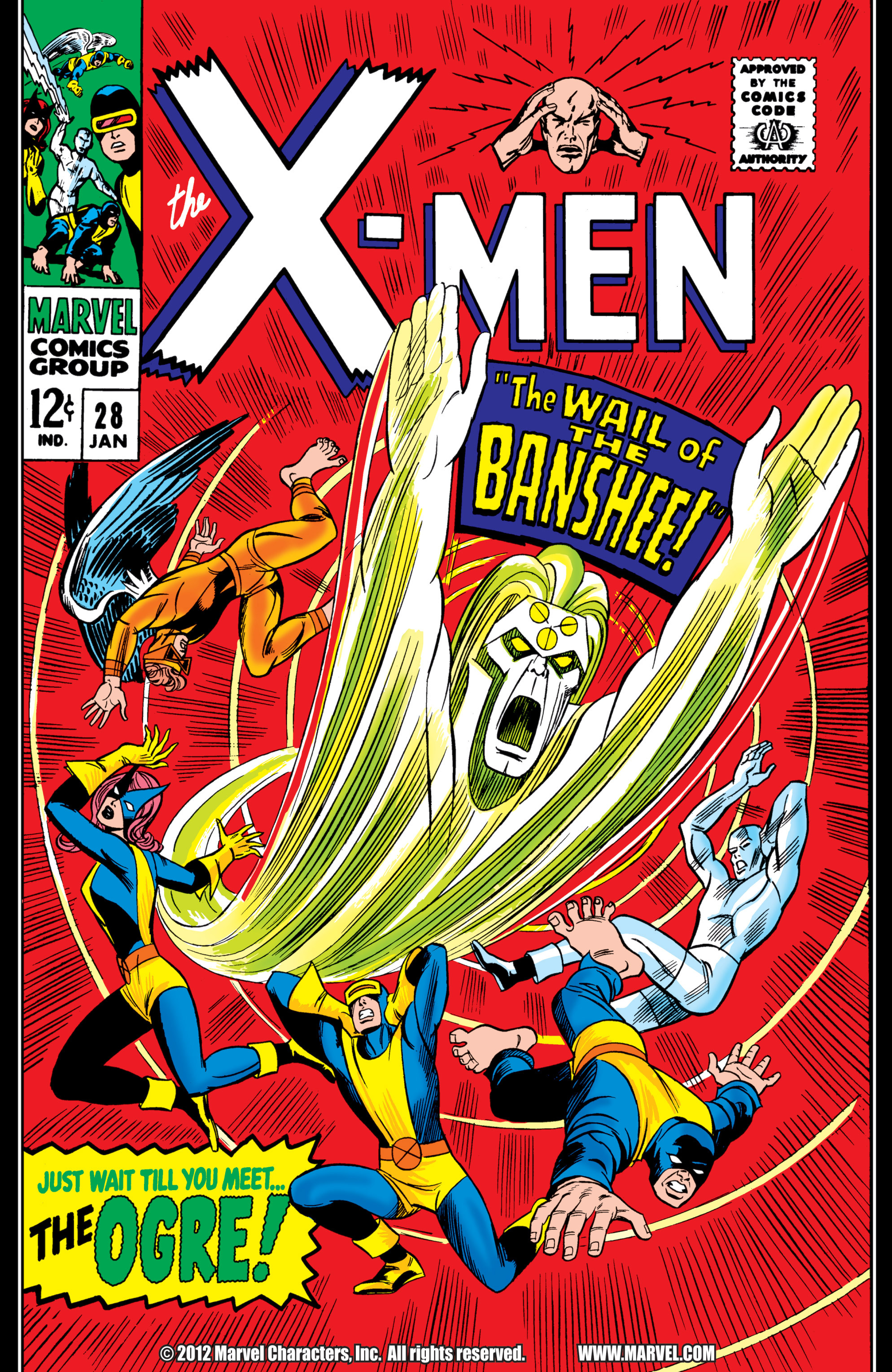 Read online Uncanny X-Men (1963) comic -  Issue #28 - 1