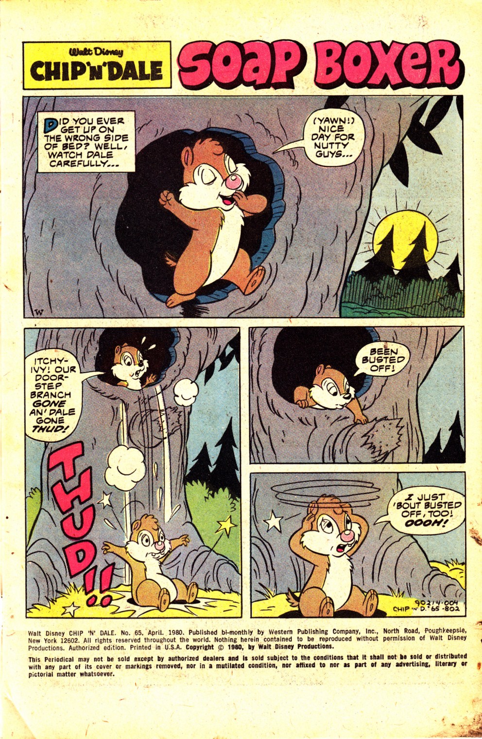 Read online Walt Disney Chip 'n' Dale comic -  Issue #65 - 3