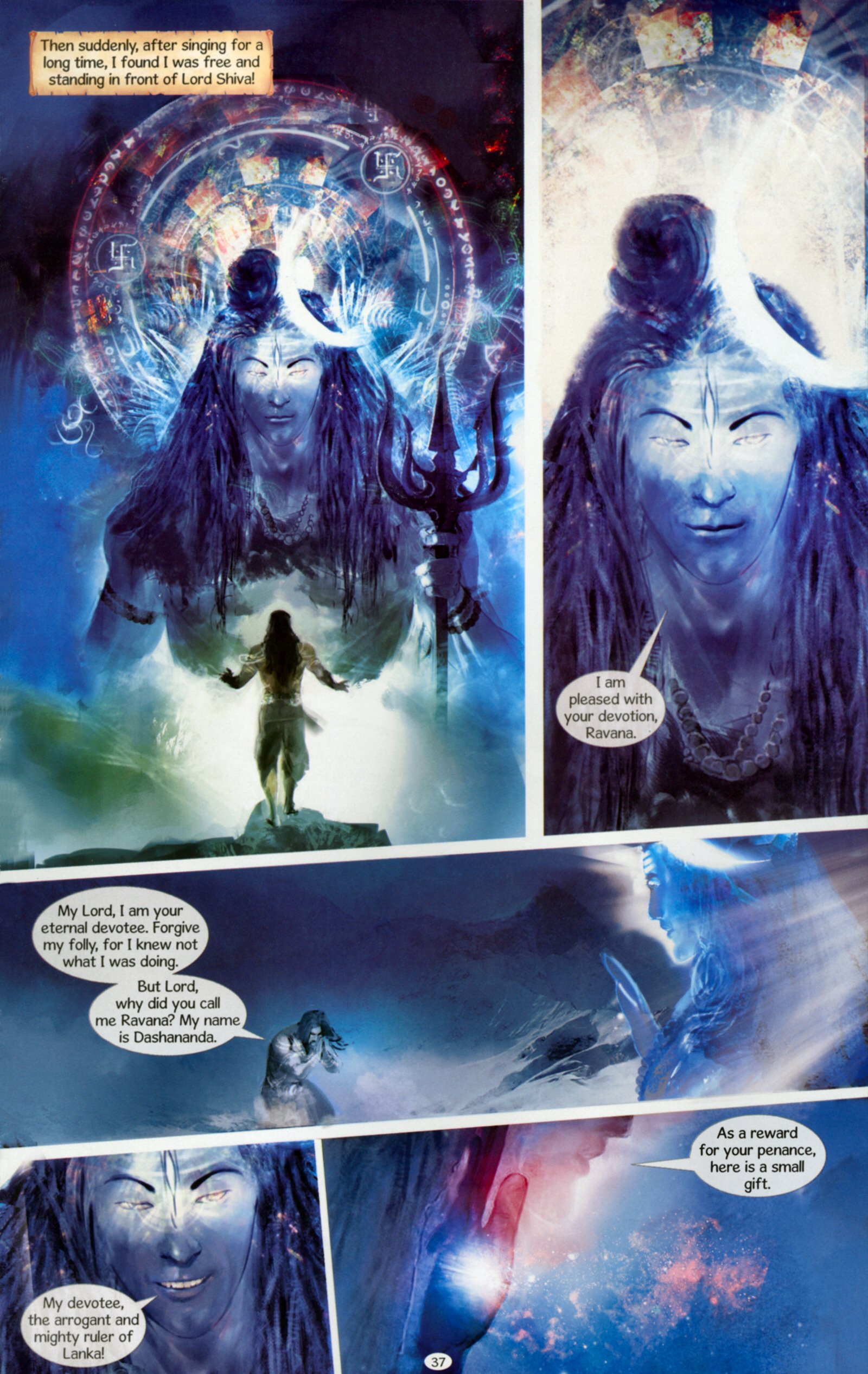 Read online Ravana: Roar of the Demon King comic -  Issue # Full - 41