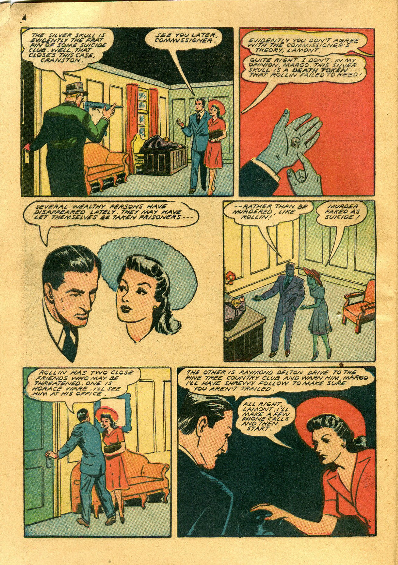 Read online Shadow Comics comic -  Issue #22 - 4