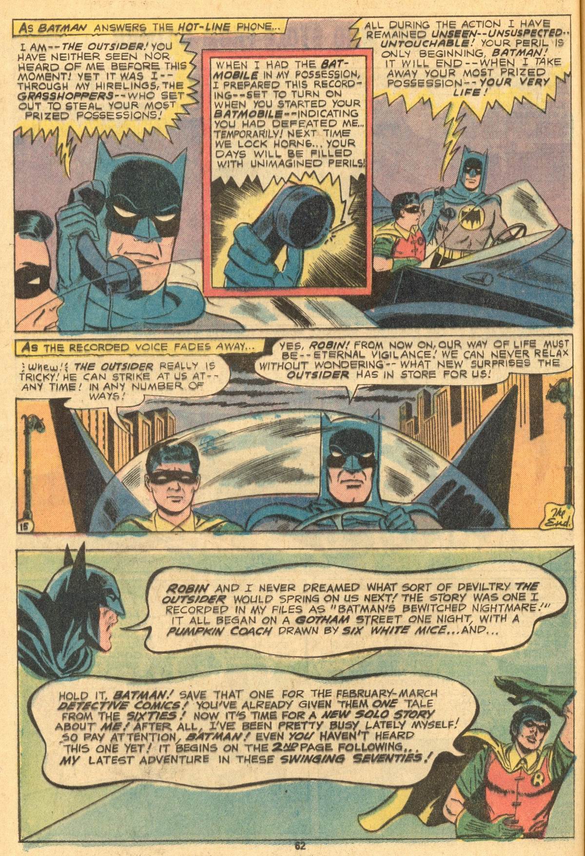 Read online Batman (1940) comic -  Issue #254 - 62