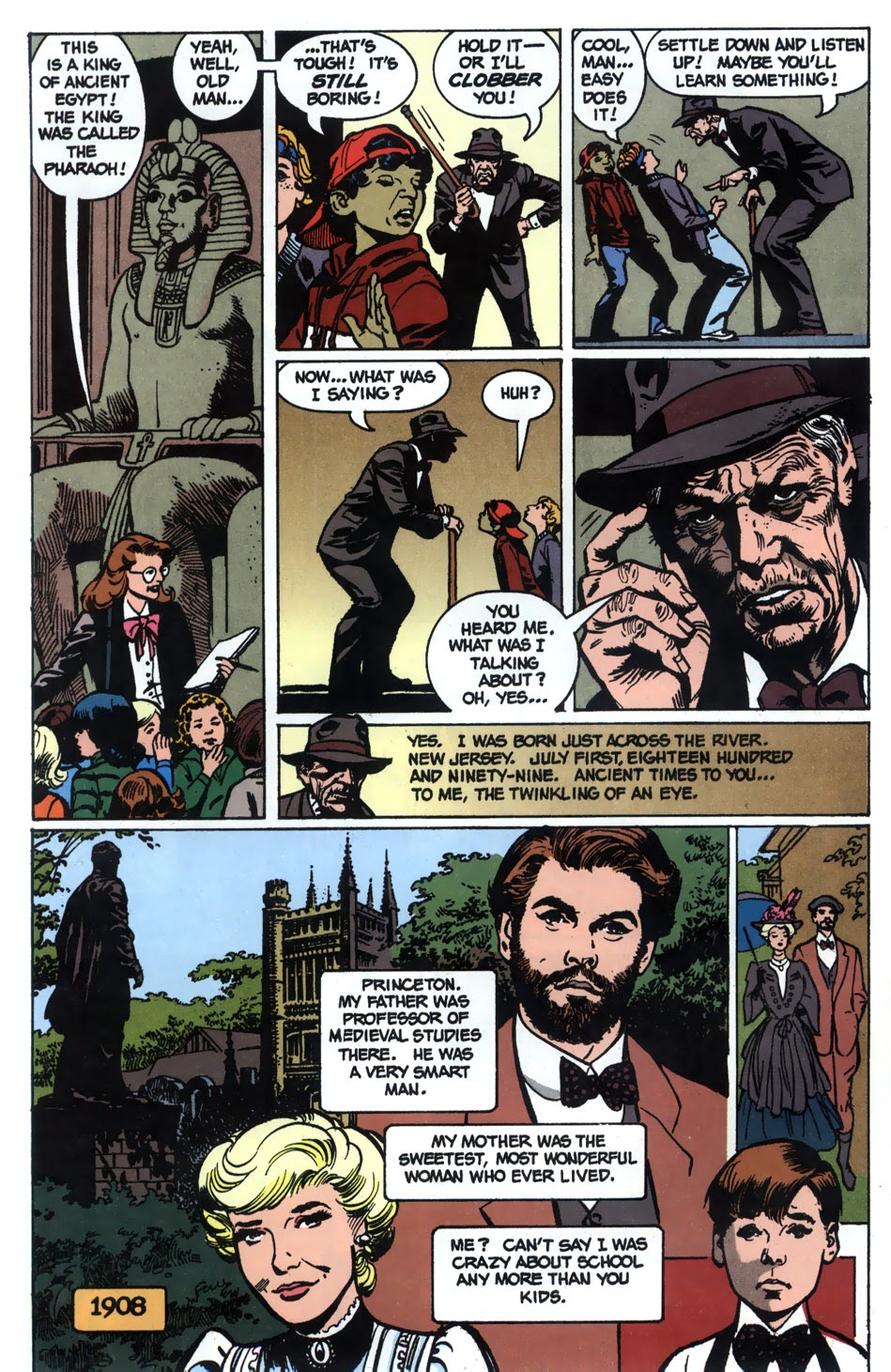 Read online Young Indiana Jones Chronicles comic -  Issue #1 - 4