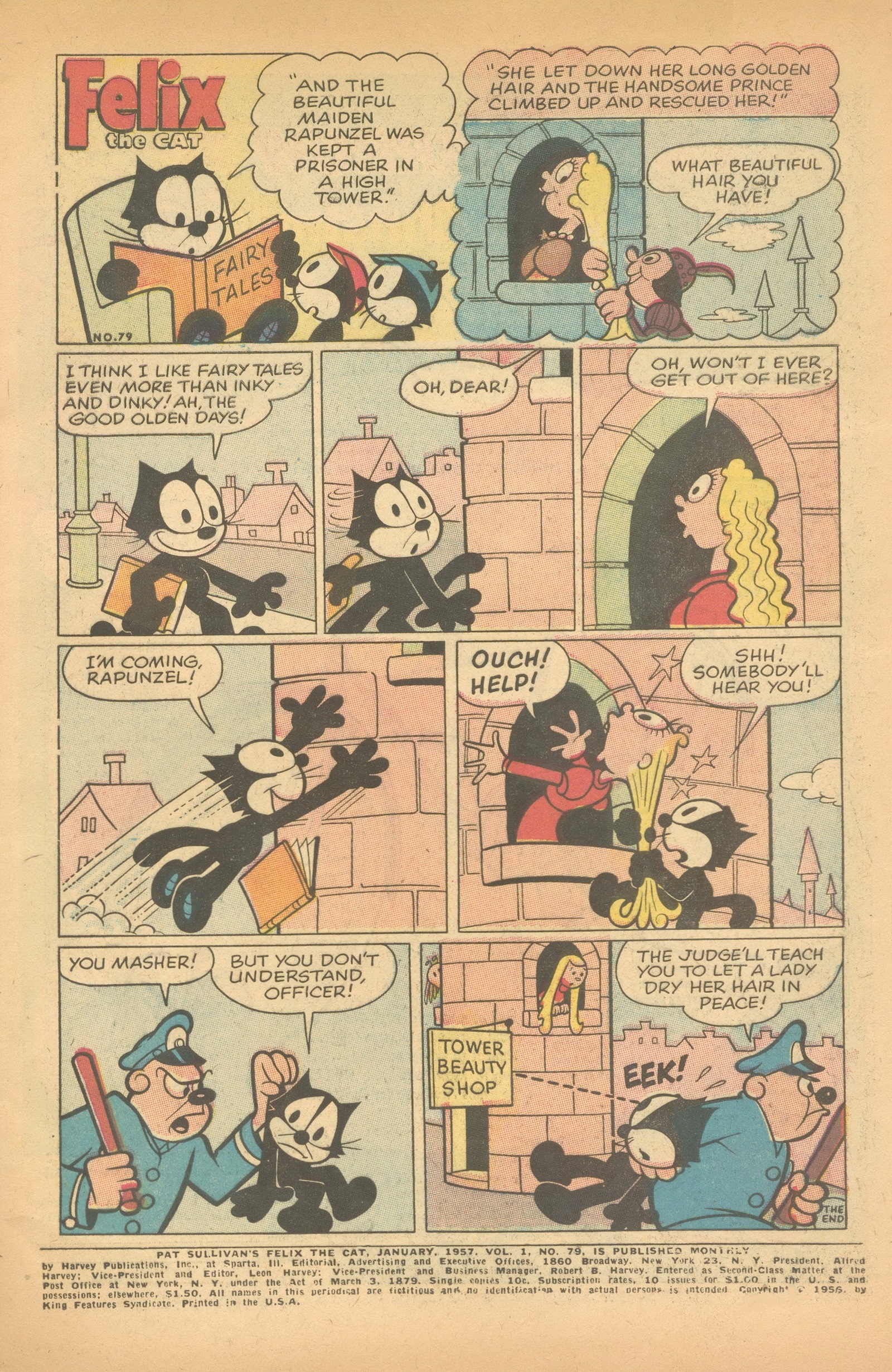 Read online Felix the Cat (1955) comic -  Issue #79 - 3